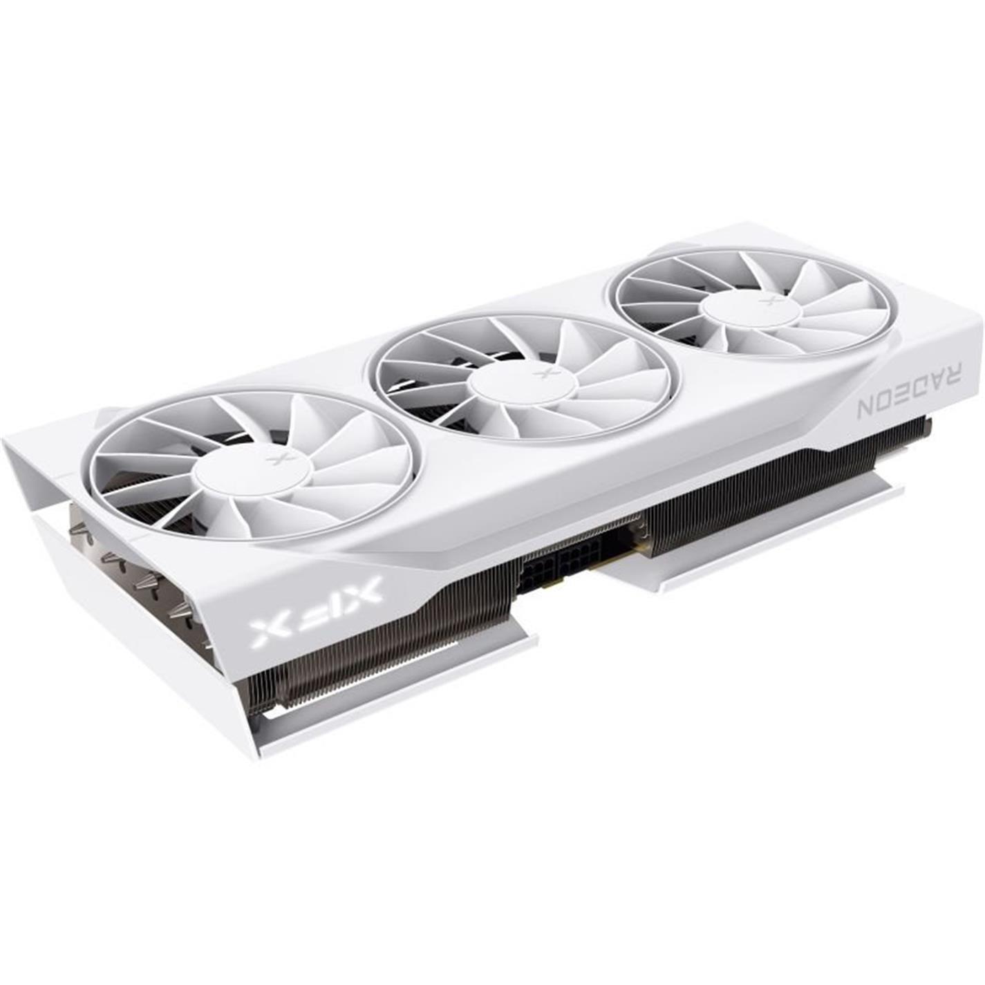 White - XFX - AMD Radeon RX 9070 XT Swift White Graphics Card for Gaming - 16GB - 4