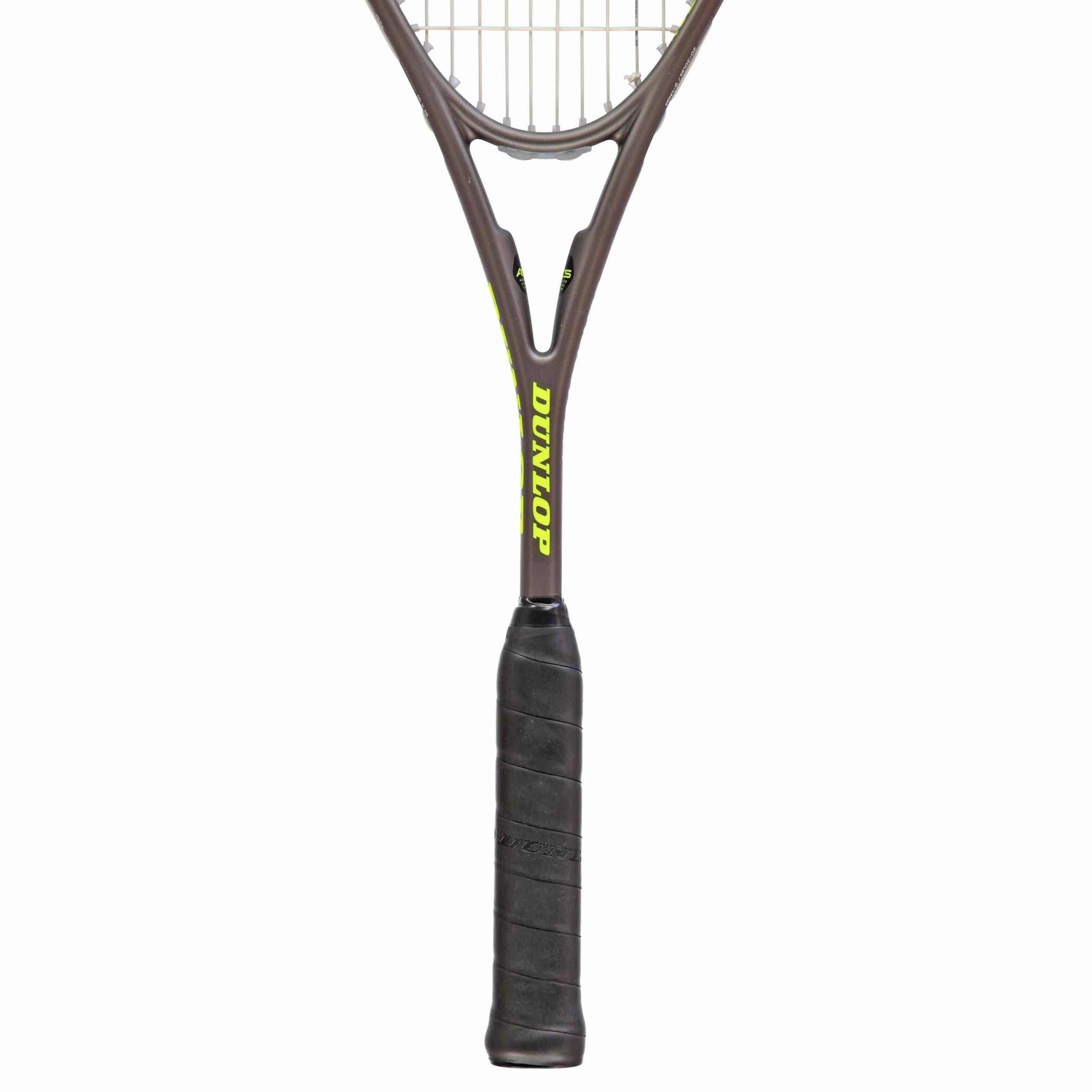 Black/Yellow - Dunlop - Blackstorm Ti Squash Racket - 3