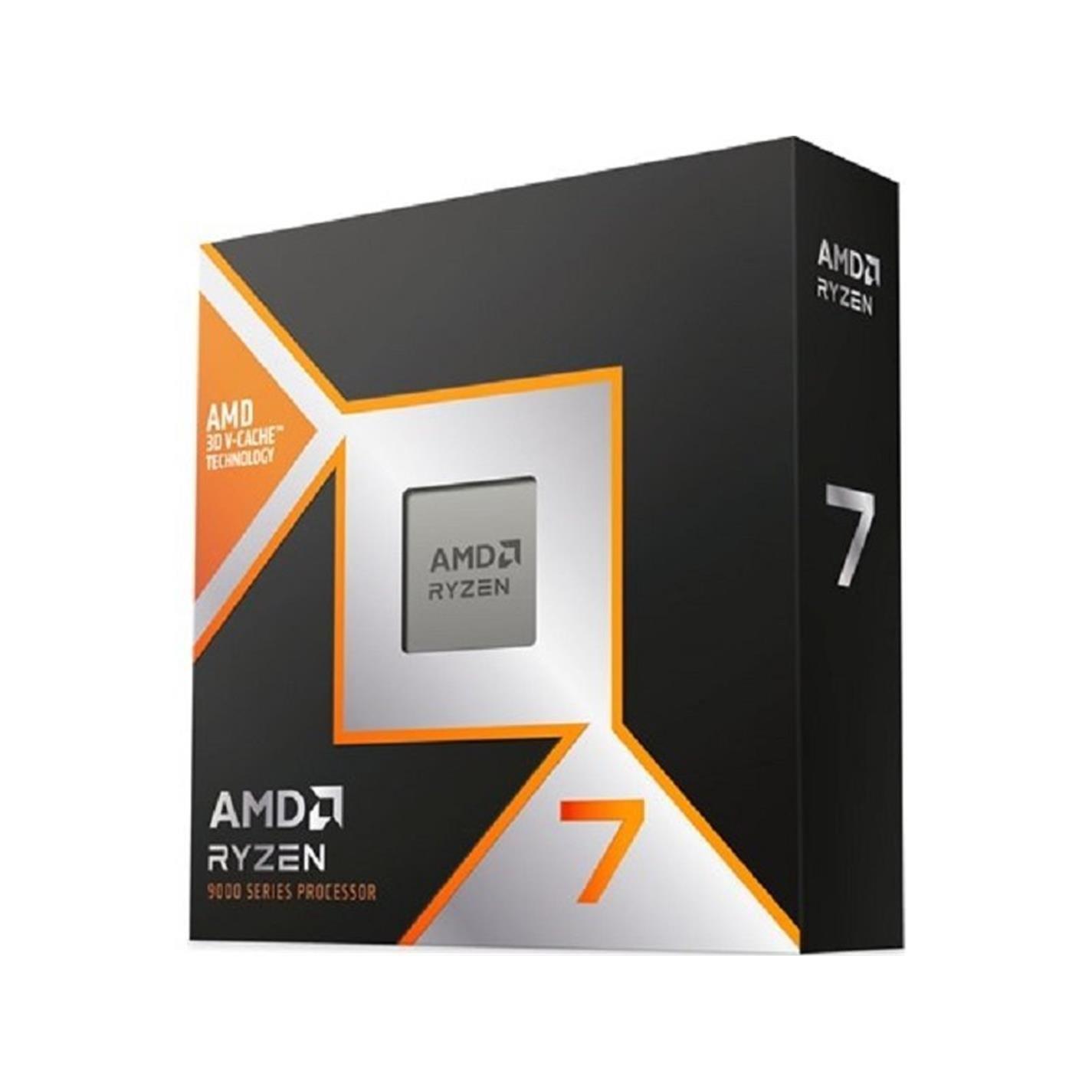 Black - AMD - Ryzen 7 9800X3D Processor - 3