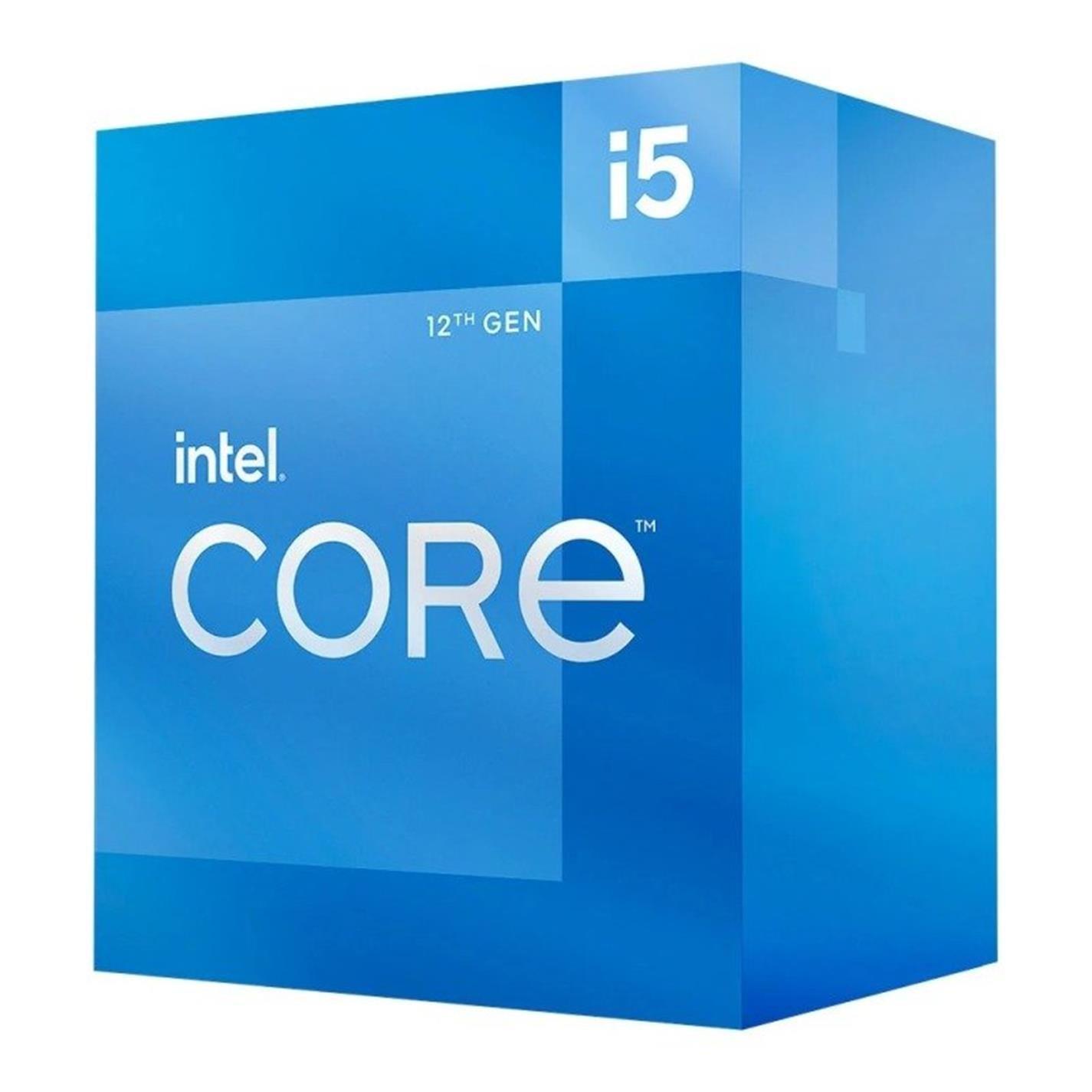 None - Intel - Core i5 12400 6 Core/12 Thread LGA1700 CPU - 3