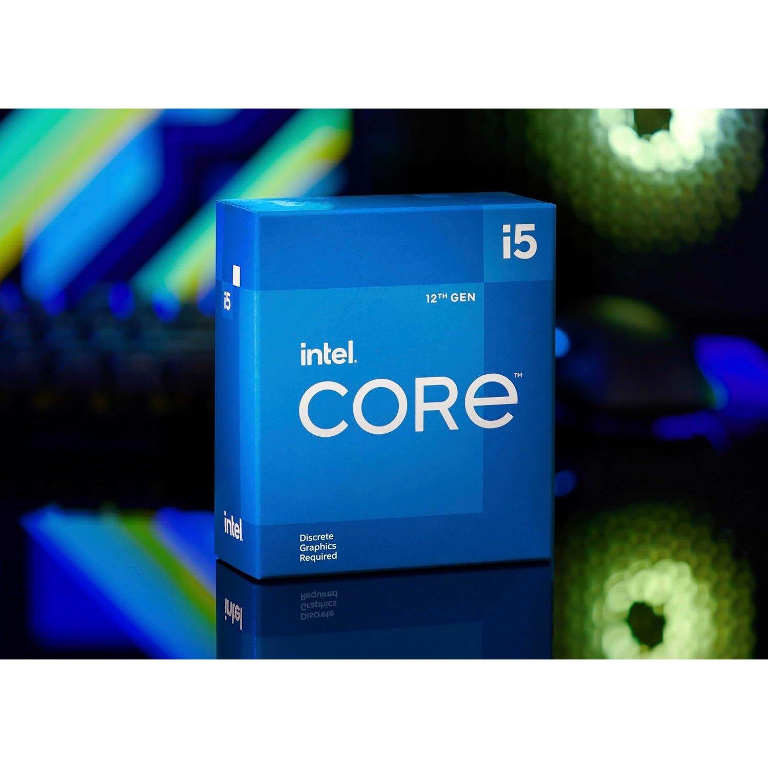 None - Intel - Core i5 12400 6 Core/12 Thread LGA1700 CPU - 4