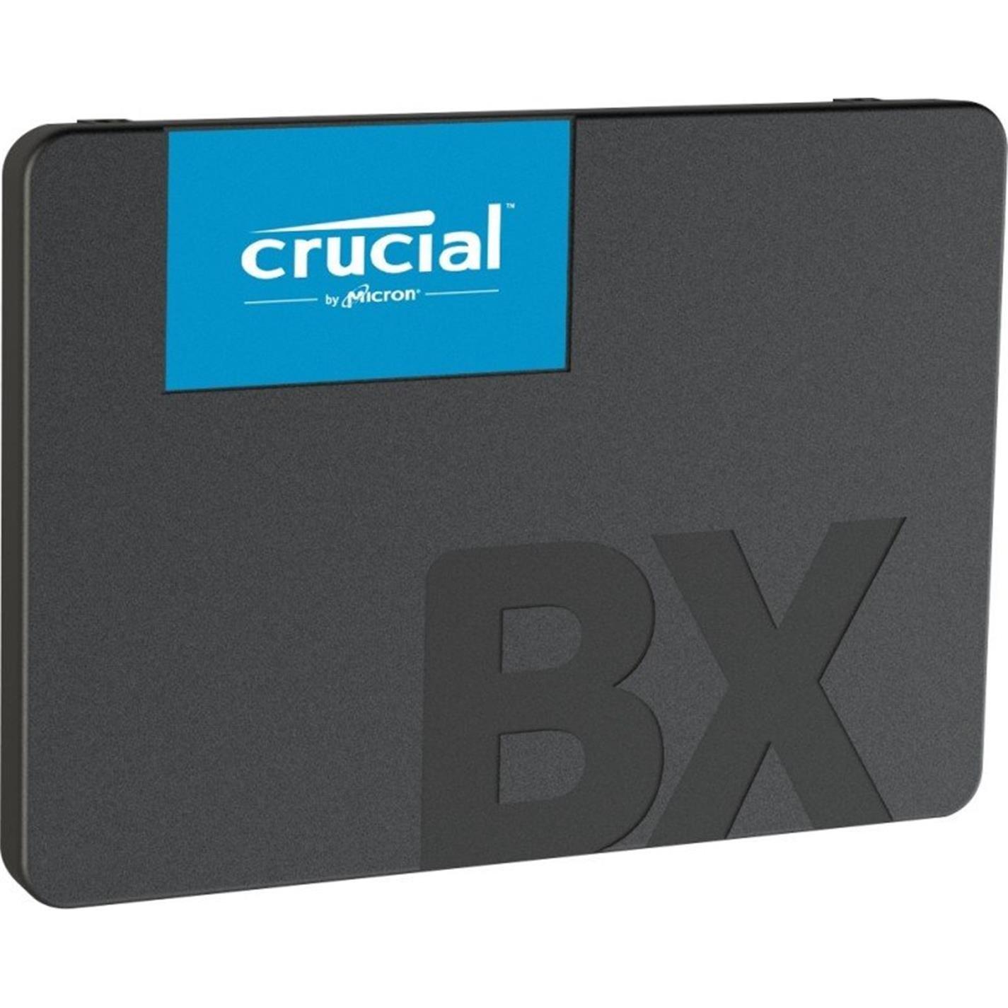 Black - Crucial Technology - BX500 500GB Internal 2.5 Inch SSD - 2