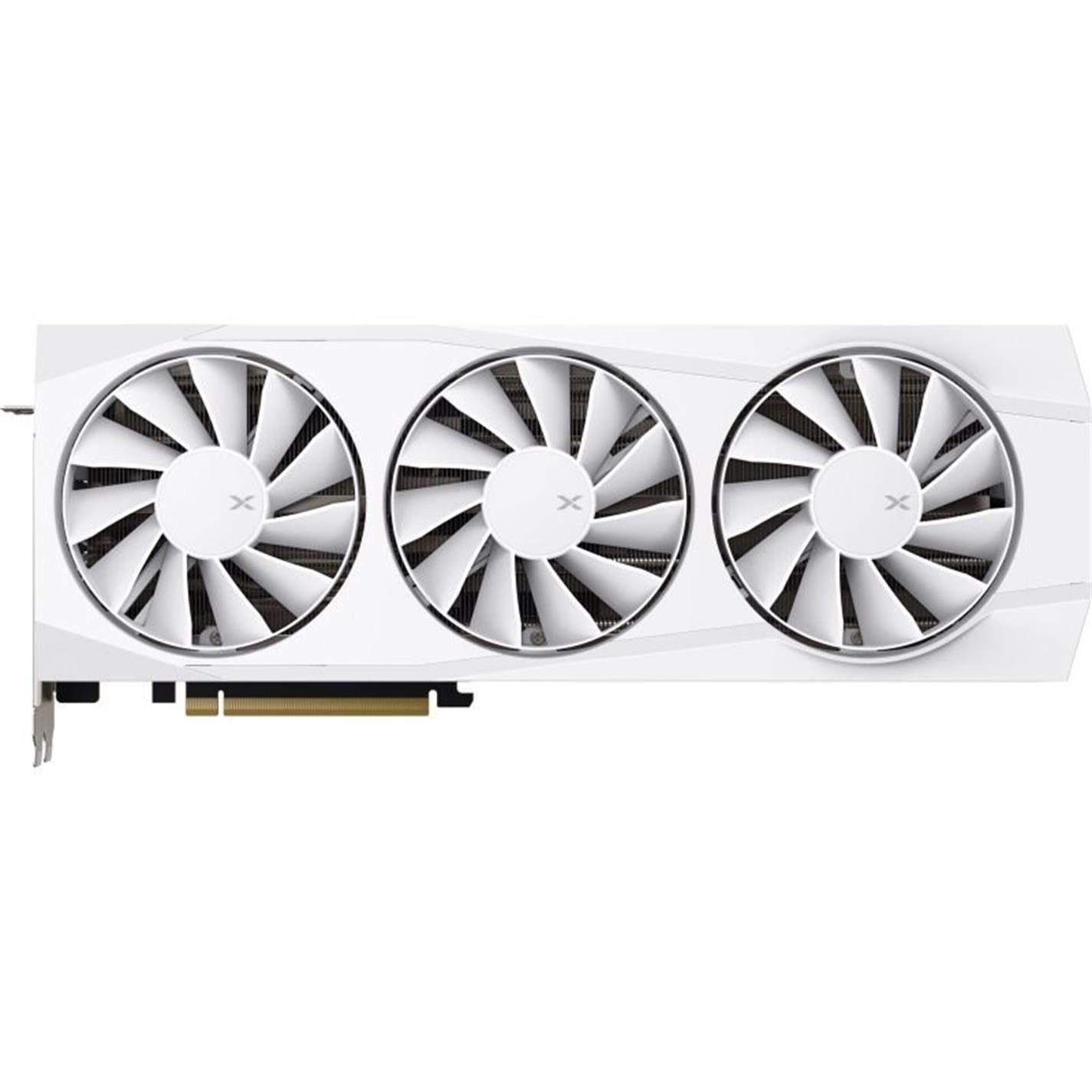 White - XFX - AMD Radeon RX 9070 XT Quicksilver White Graphics Card for Gaming - 16GB - 2