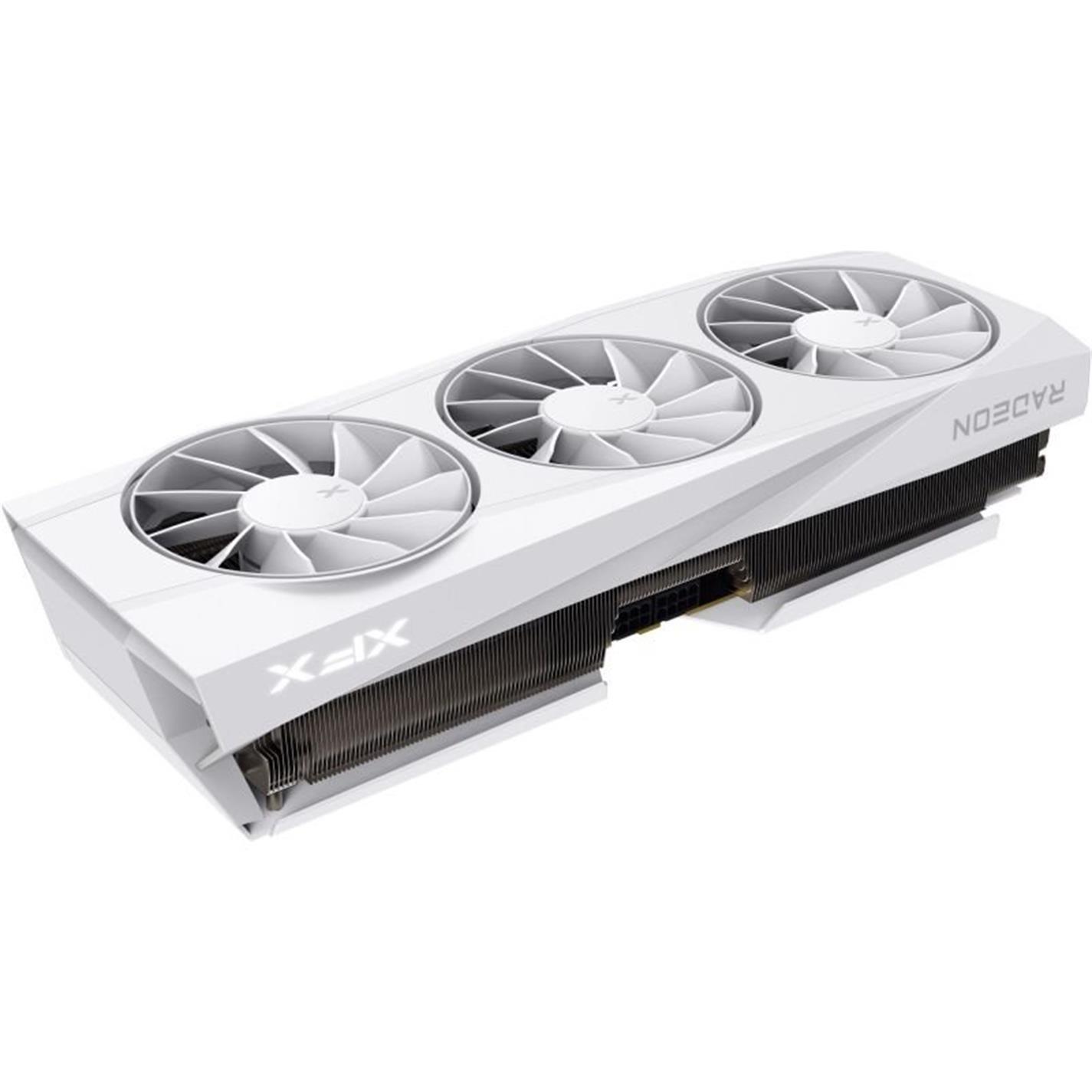 White - XFX - AMD Radeon RX 9070 XT Quicksilver White Graphics Card for Gaming - 16GB - 3