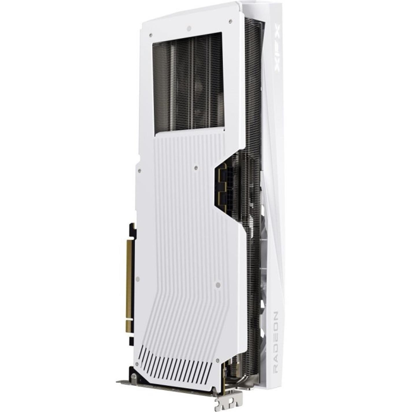 White - XFX - AMD Radeon RX 9070 XT Quicksilver White Graphics Card for Gaming - 16GB - 5
