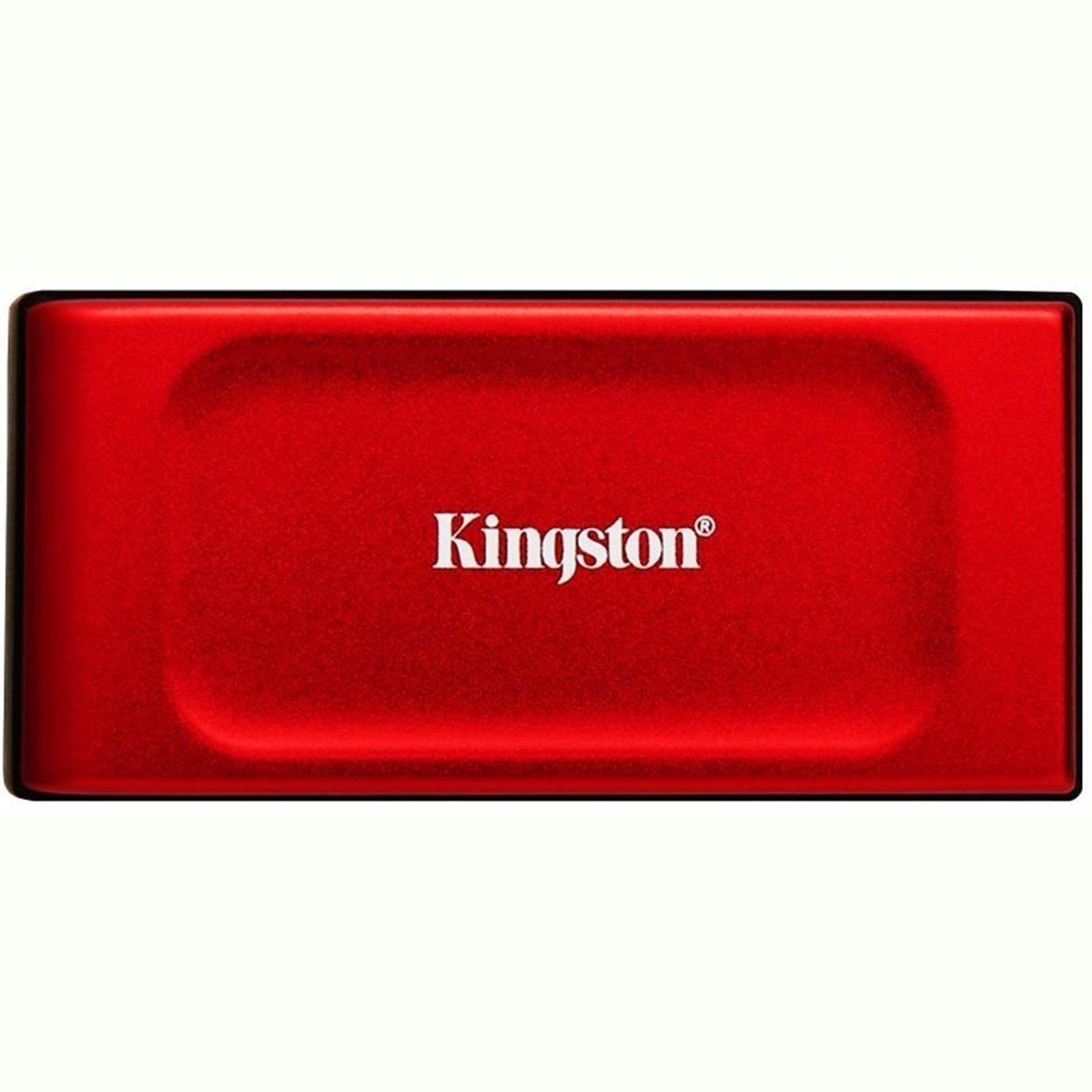Kingston Technology XS1000 2TB USB-C External SSD - Red