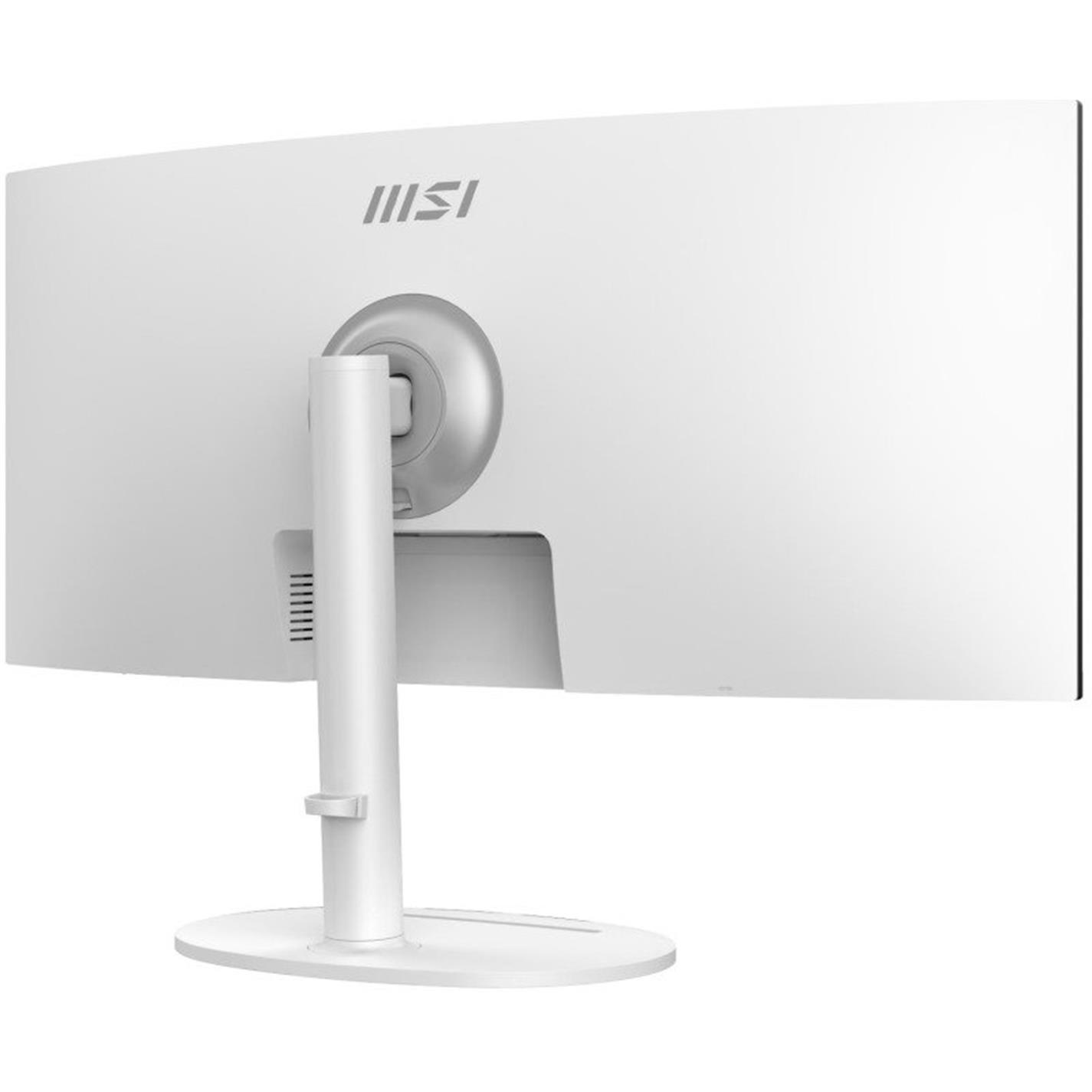 Silver - MSI - Modern MD342CQPW 34 Inch UWQHD Gaming Monitor - 5