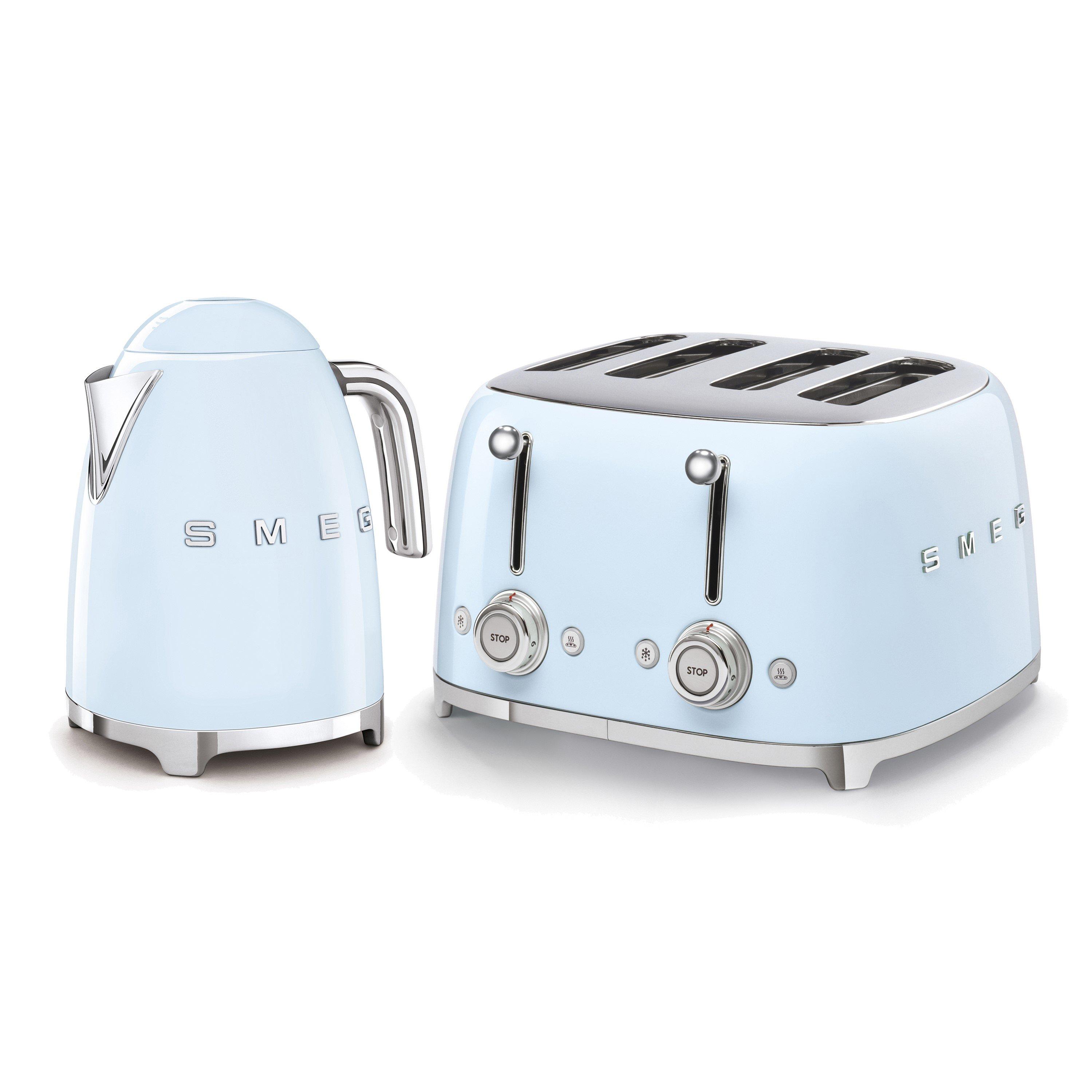 Pale Blue - Smeg - 50¿s Style Retro Range Breakfast Set 1.7L 3000W K - 1