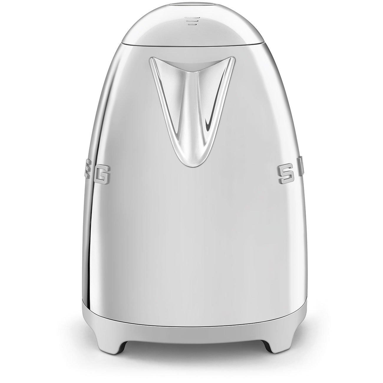 Stainless Steel - Smeg - Smeg 50’s Style Jug Kettle Soft Opening & 2 Slice Toaster Extra Wide Slots Pastel Green - 5