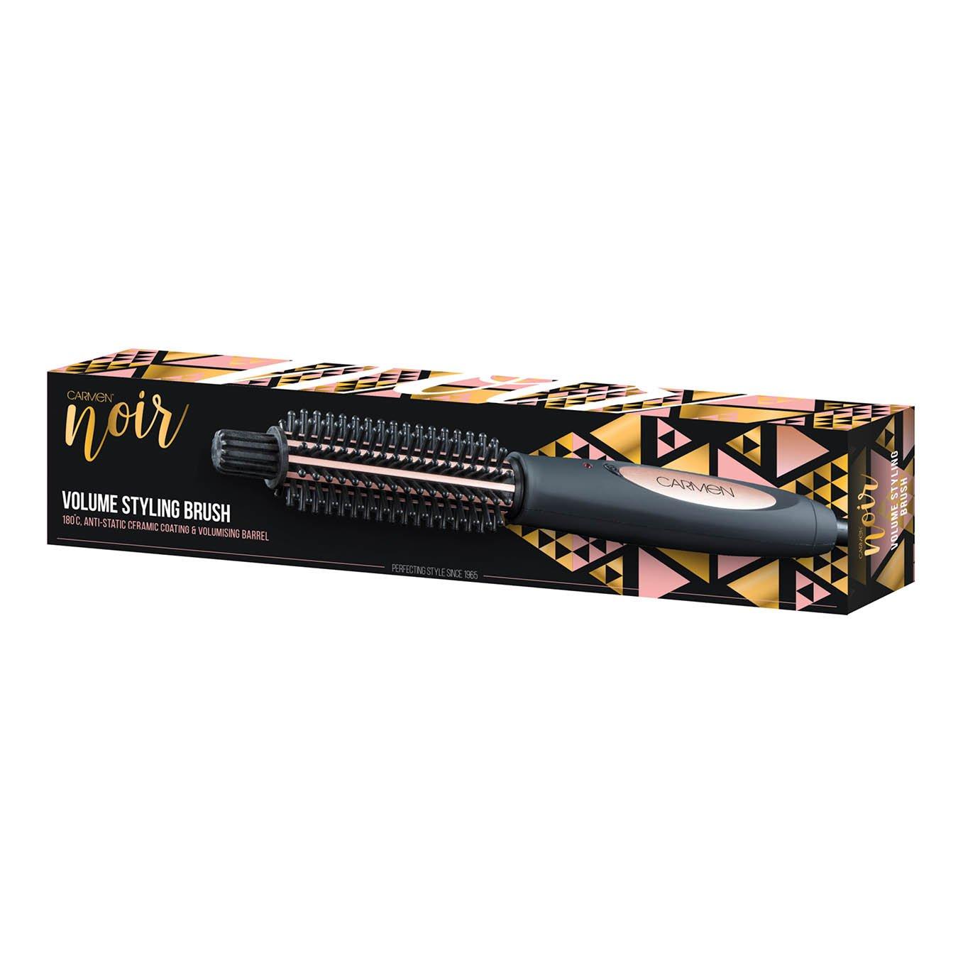 Black - Carmen - Noir Volume Styling Brush Black - 8