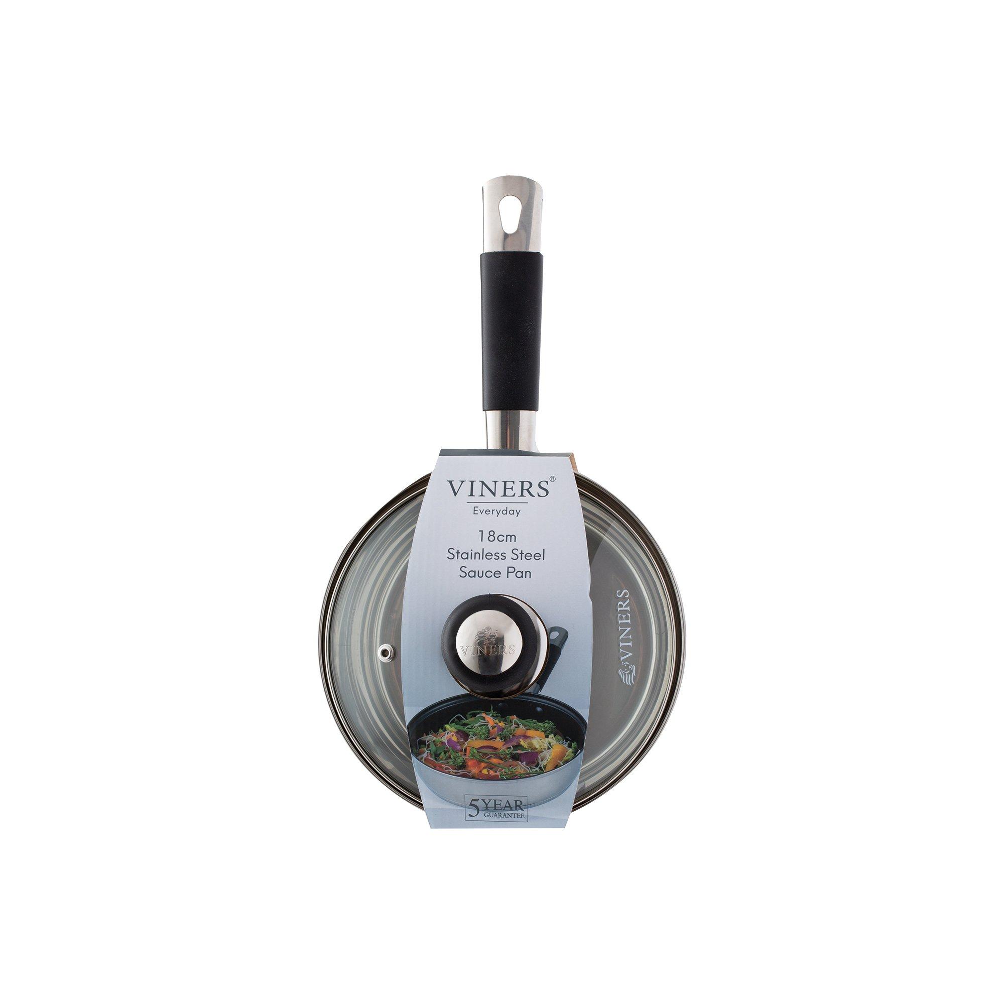 Silver - Viners - Everyday Saucepan 18cm - 3