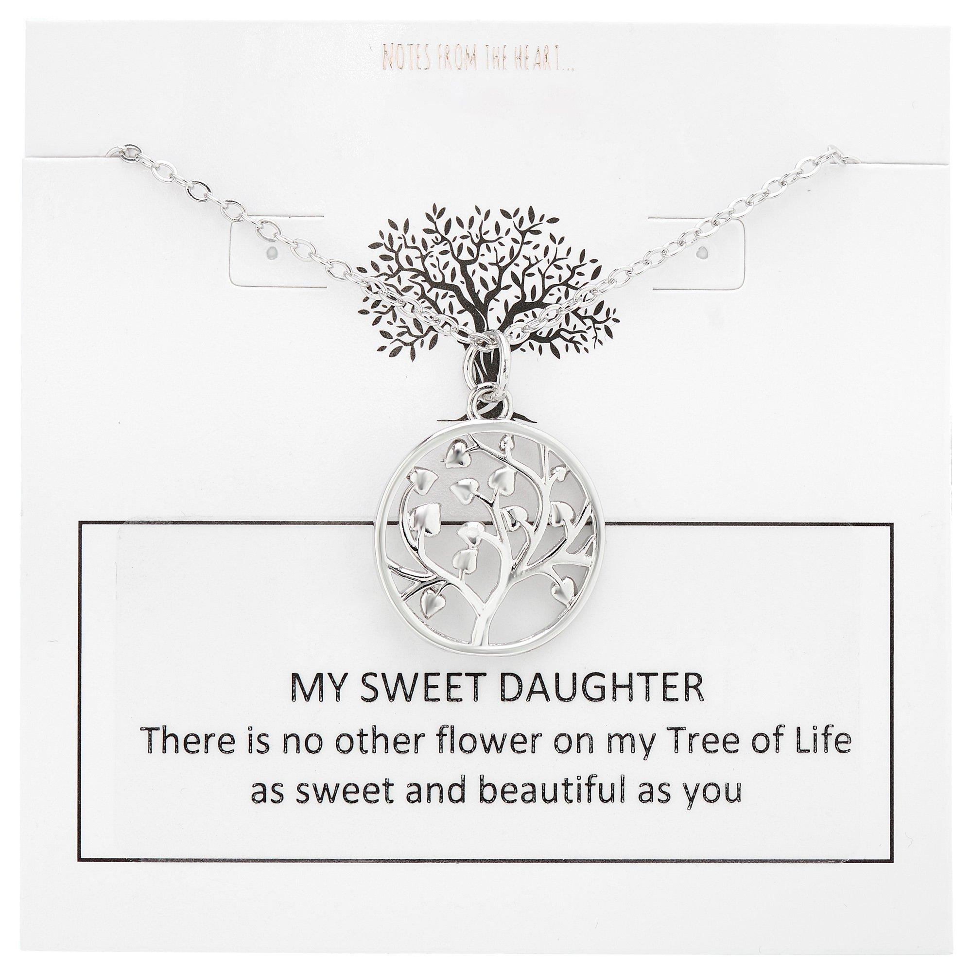 Notes From The Heart Women's Nfth Tol My Sweet Daughte - Silver
