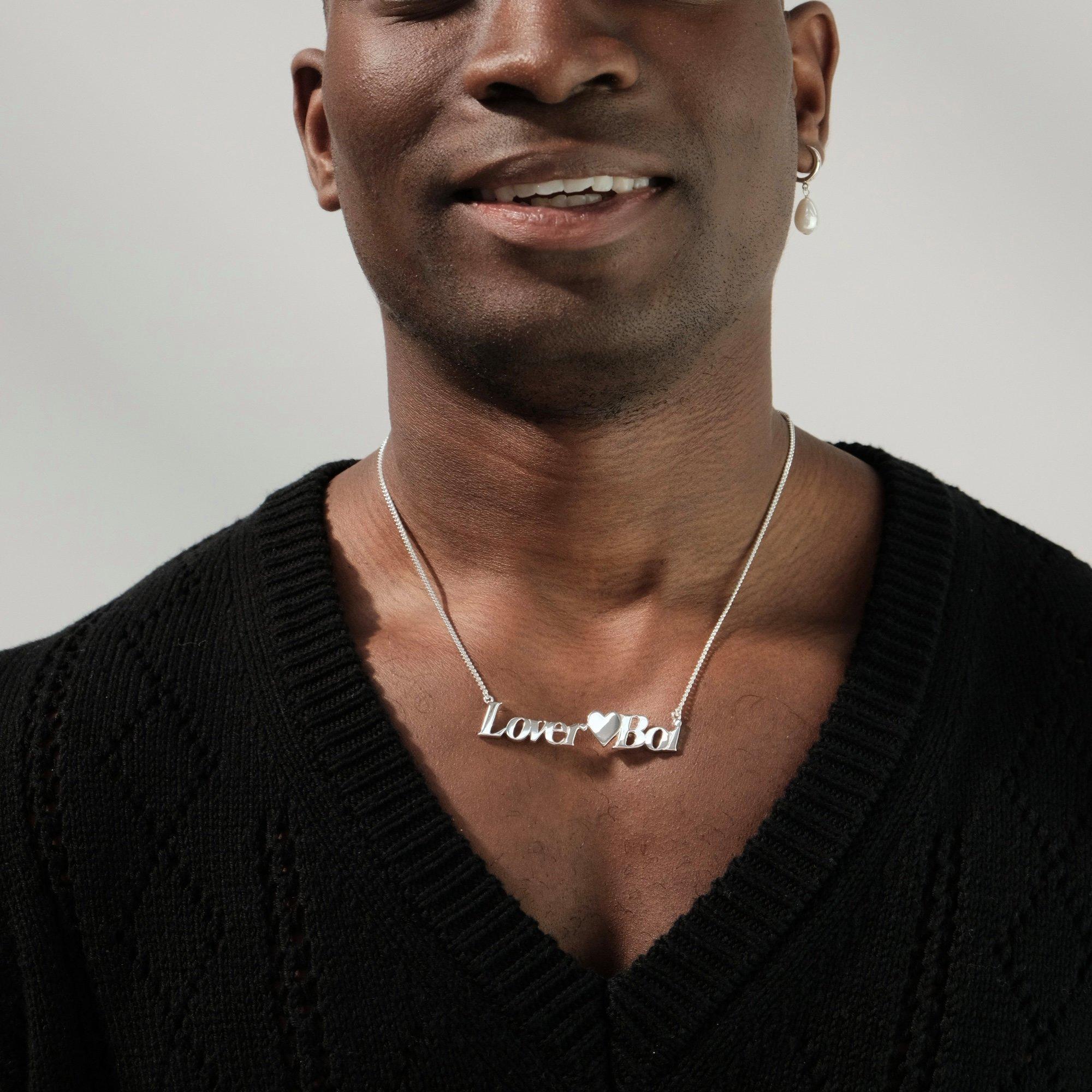 Sterling Sil - Common Lines - Loverboi Necklace - 4
