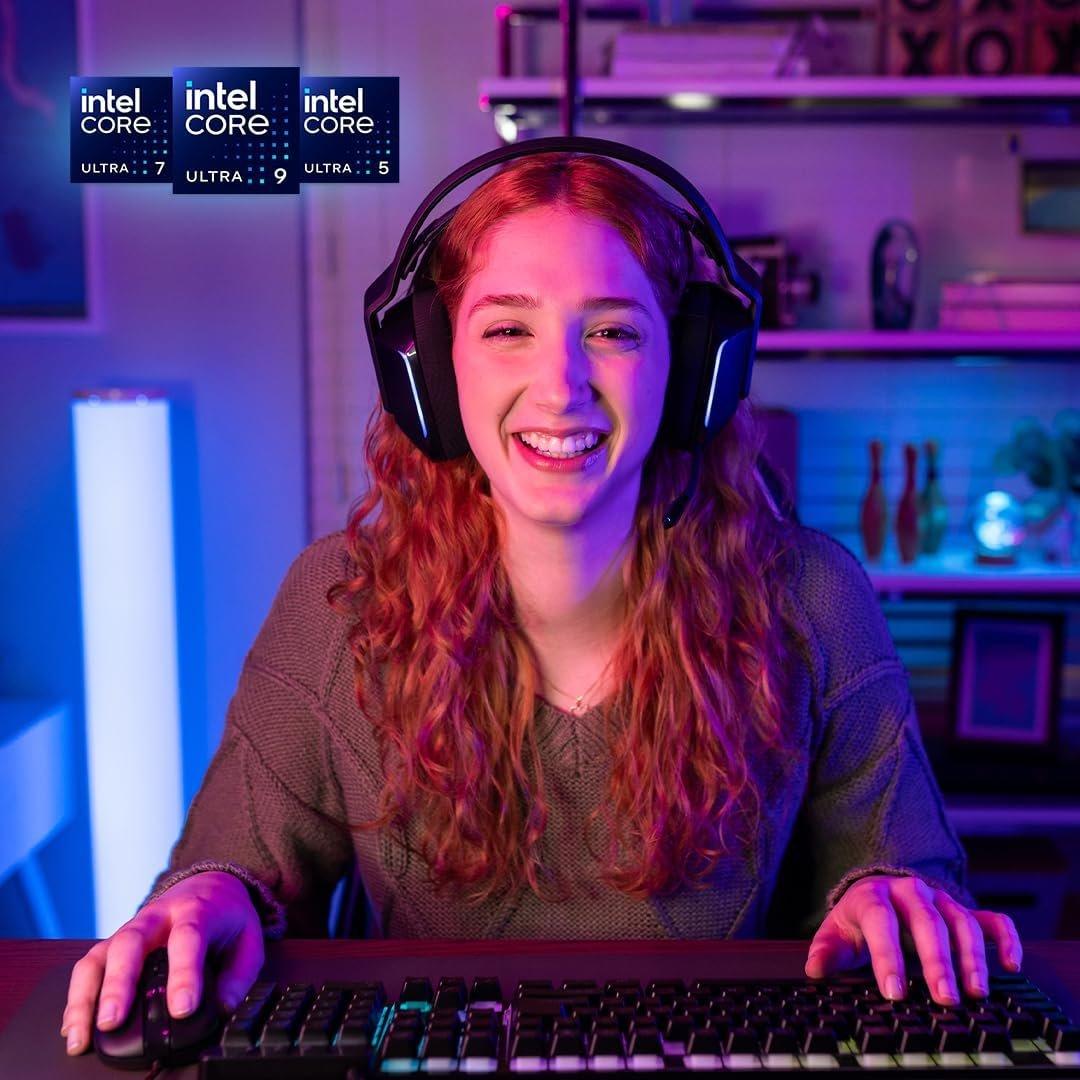 Black - Intel - Core Ultra 7 265K 20 Core/20 Thread CPU - 5