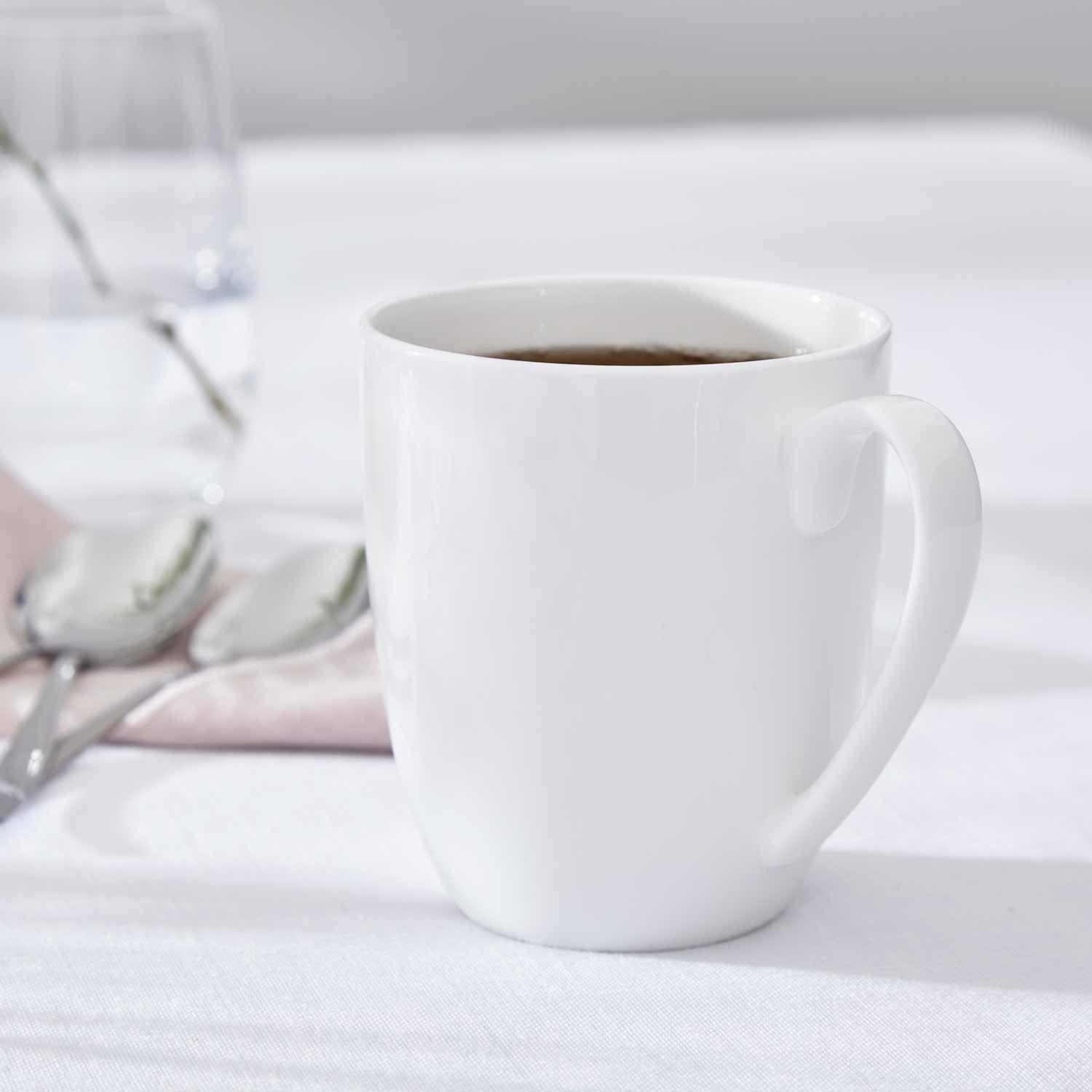 White - Royal Worcester Serendipity - Royal Worcester Serendipity Set of 4 Mugs - 6