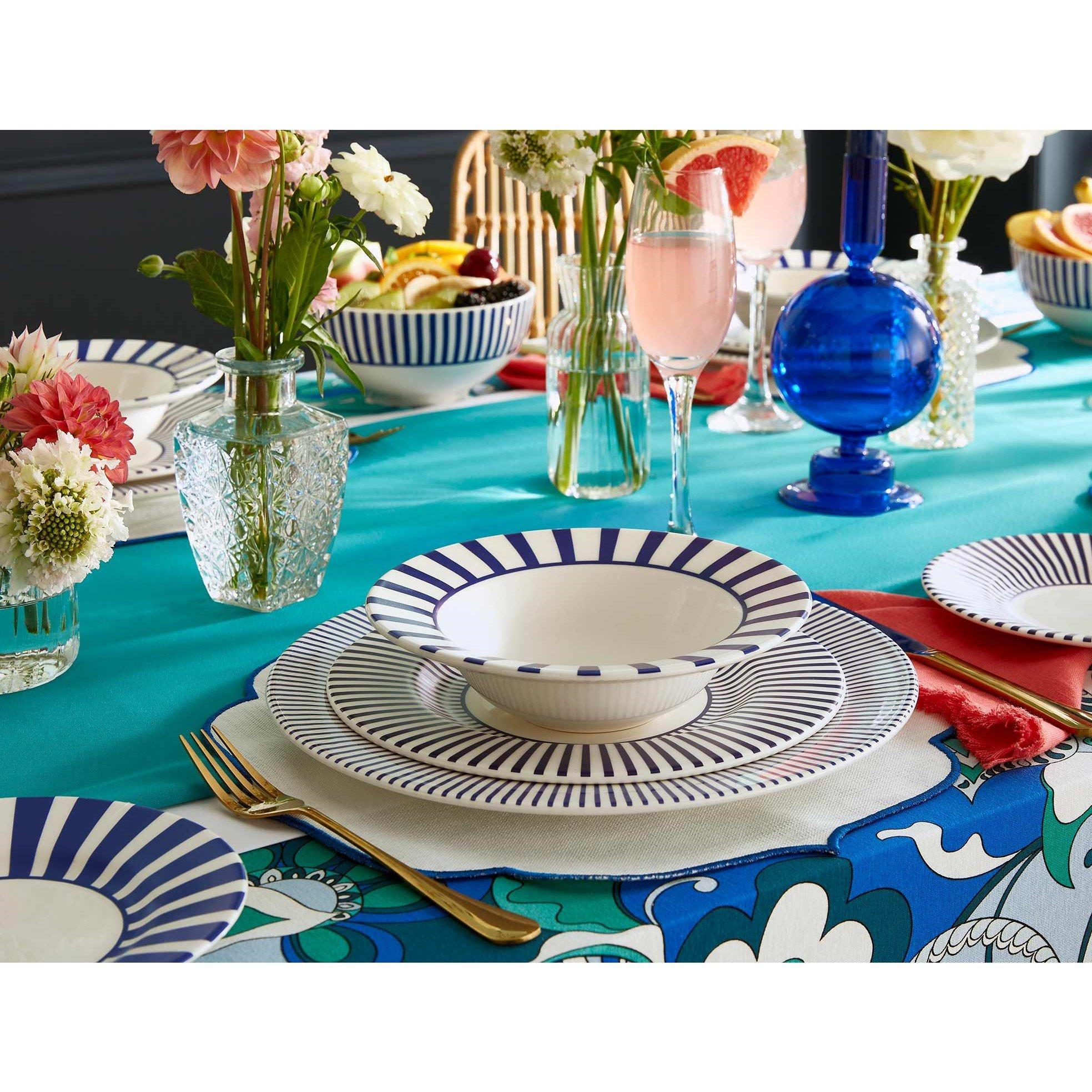 Blue White - Spode - Spode Steccato Set of 4 Cereal Bowls - 6