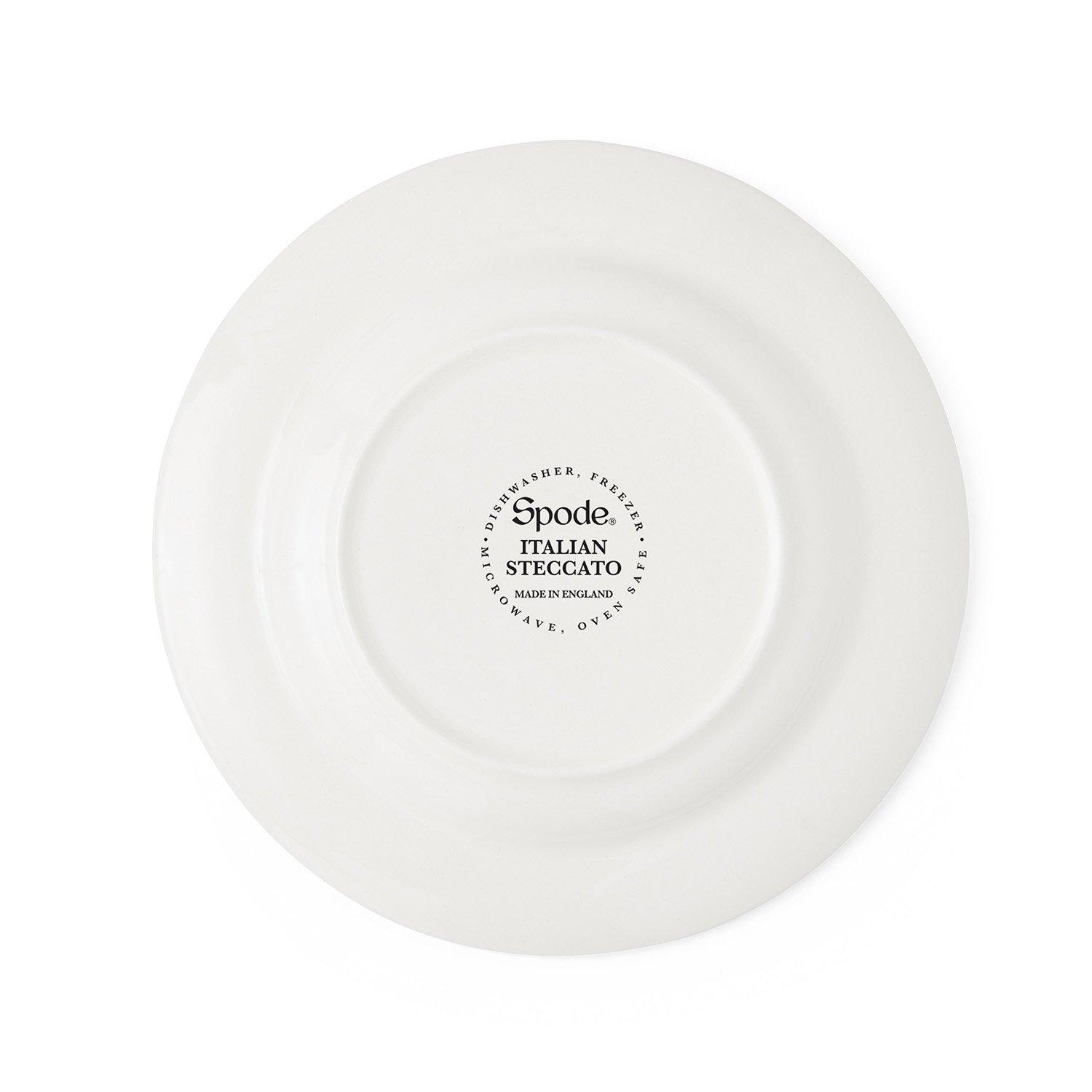 Blue White - Spode - Steccato Set of 4 Espresso Cups & Saucers - 5