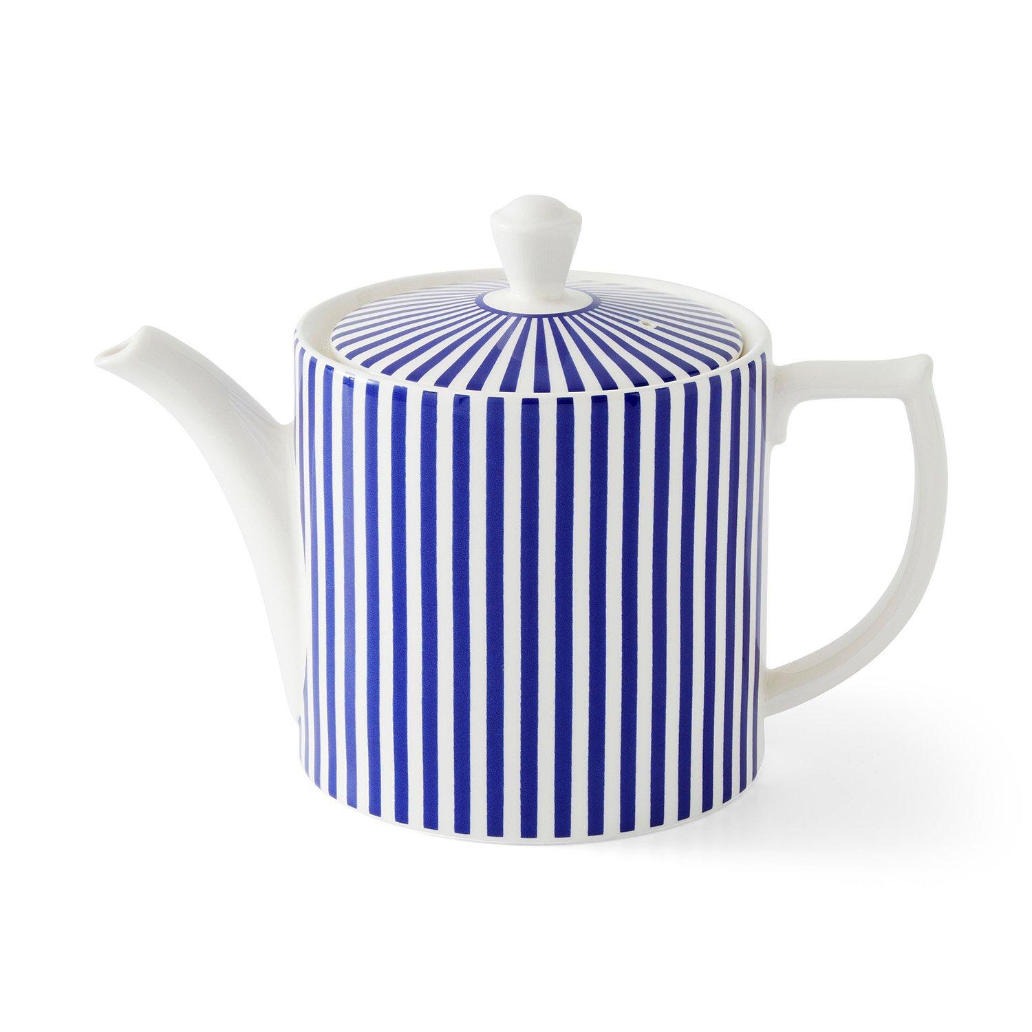 Spode  Steccato Teapot - Blue White
