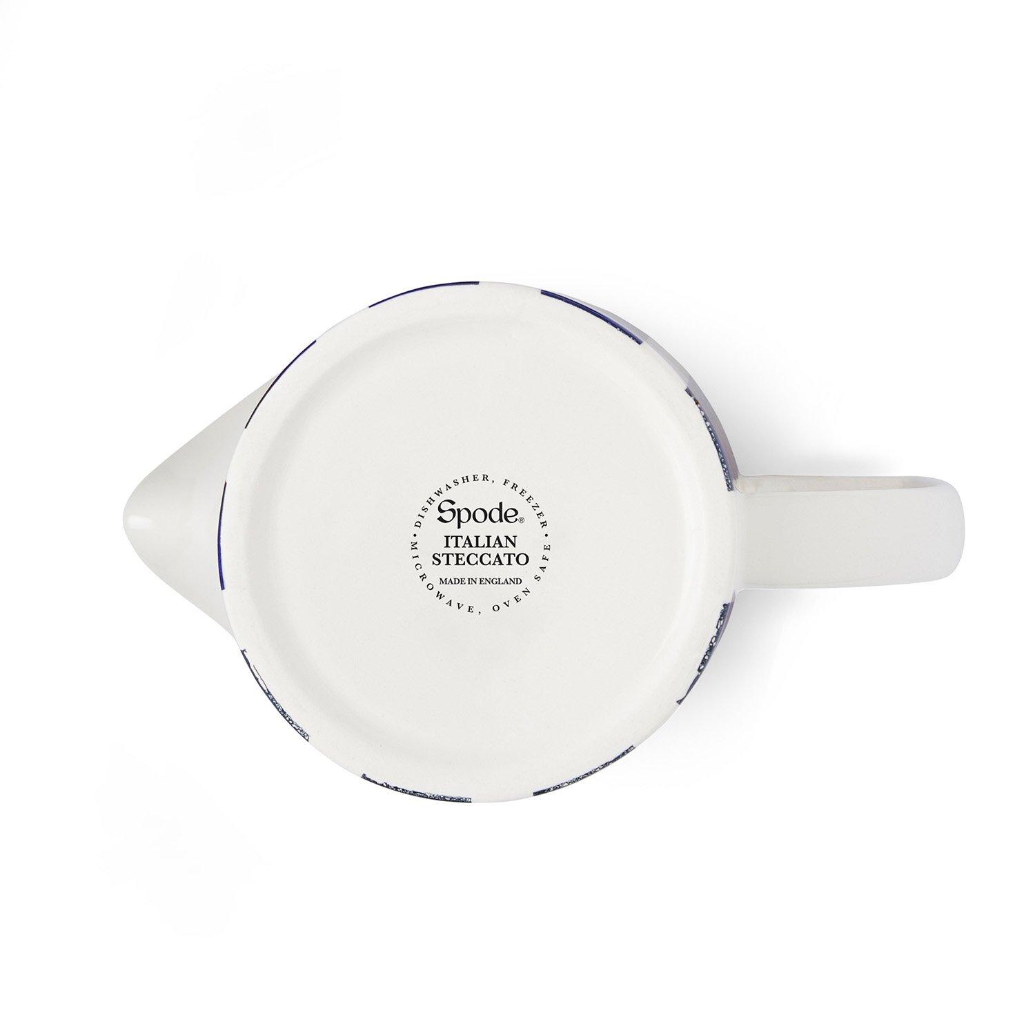 Blue White - Spode - Spode Steccato Milk Jug - 4