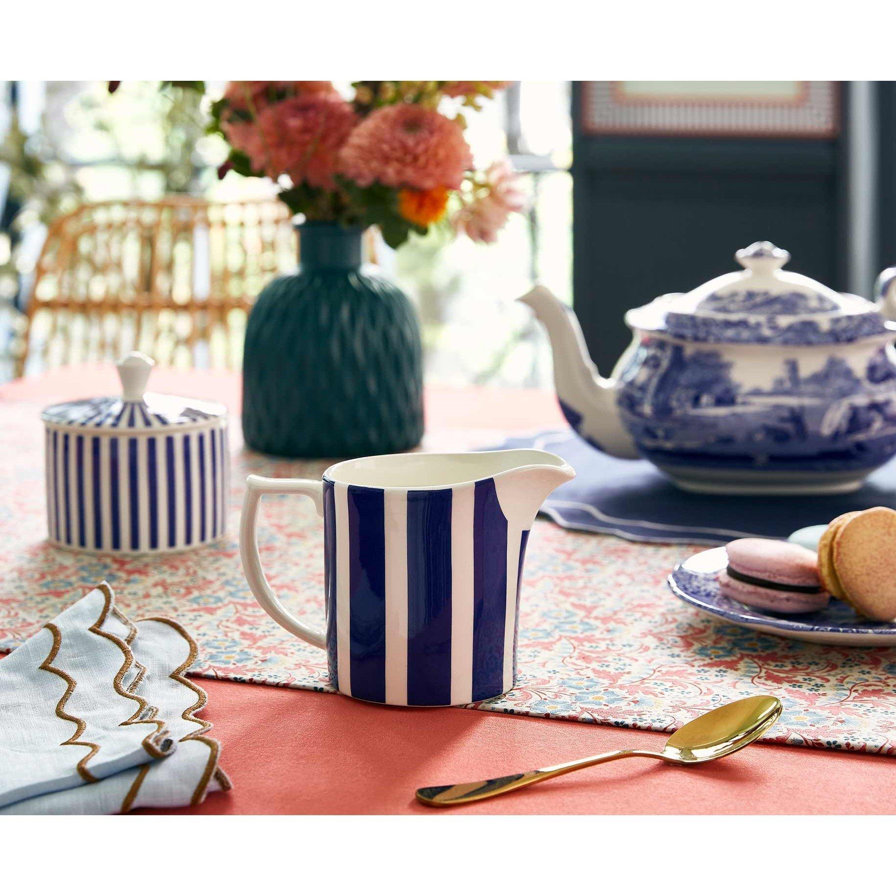 Blue White - Spode - Spode Steccato Milk Jug - 8