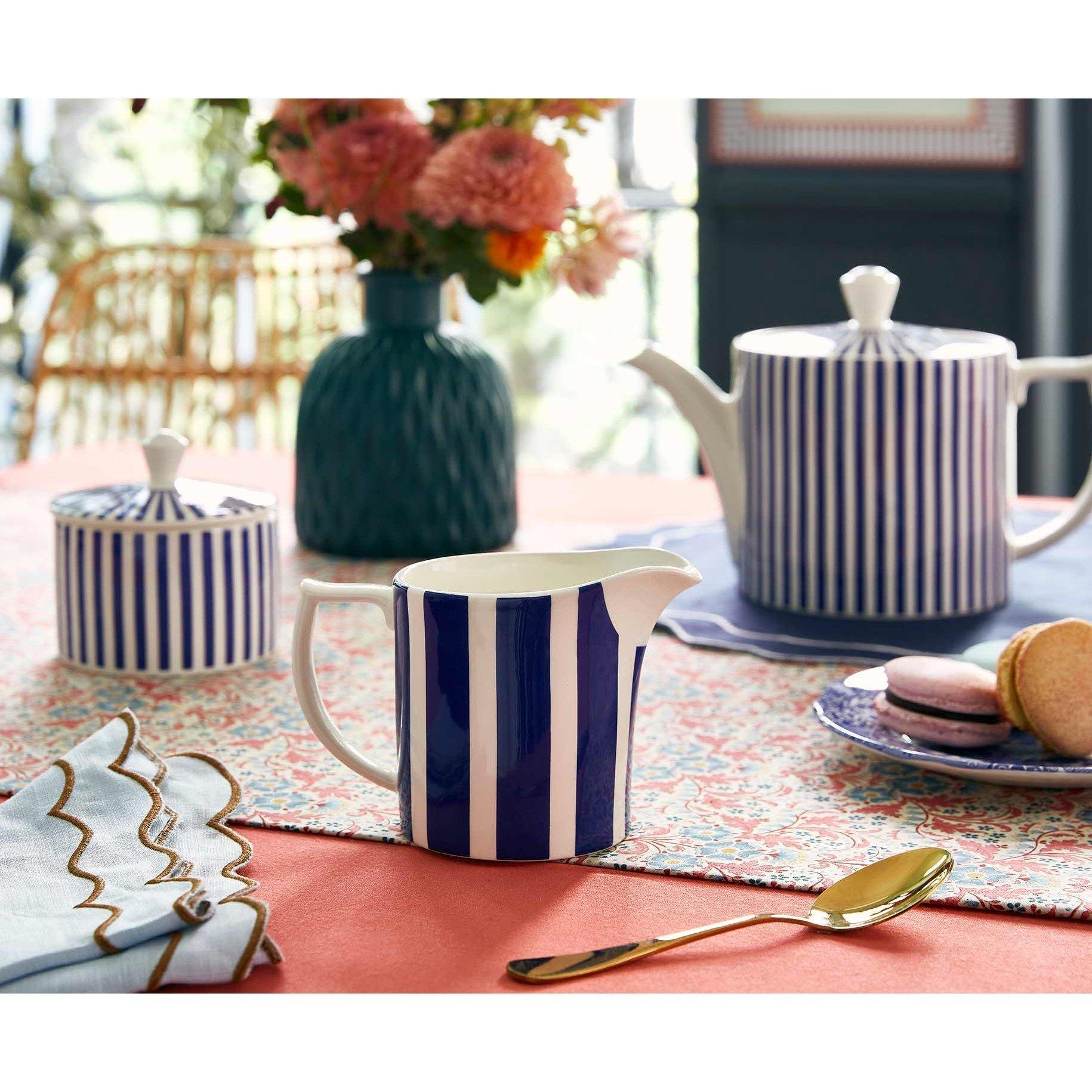 Blue White - Spode - Spode Steccato Milk Jug - 9