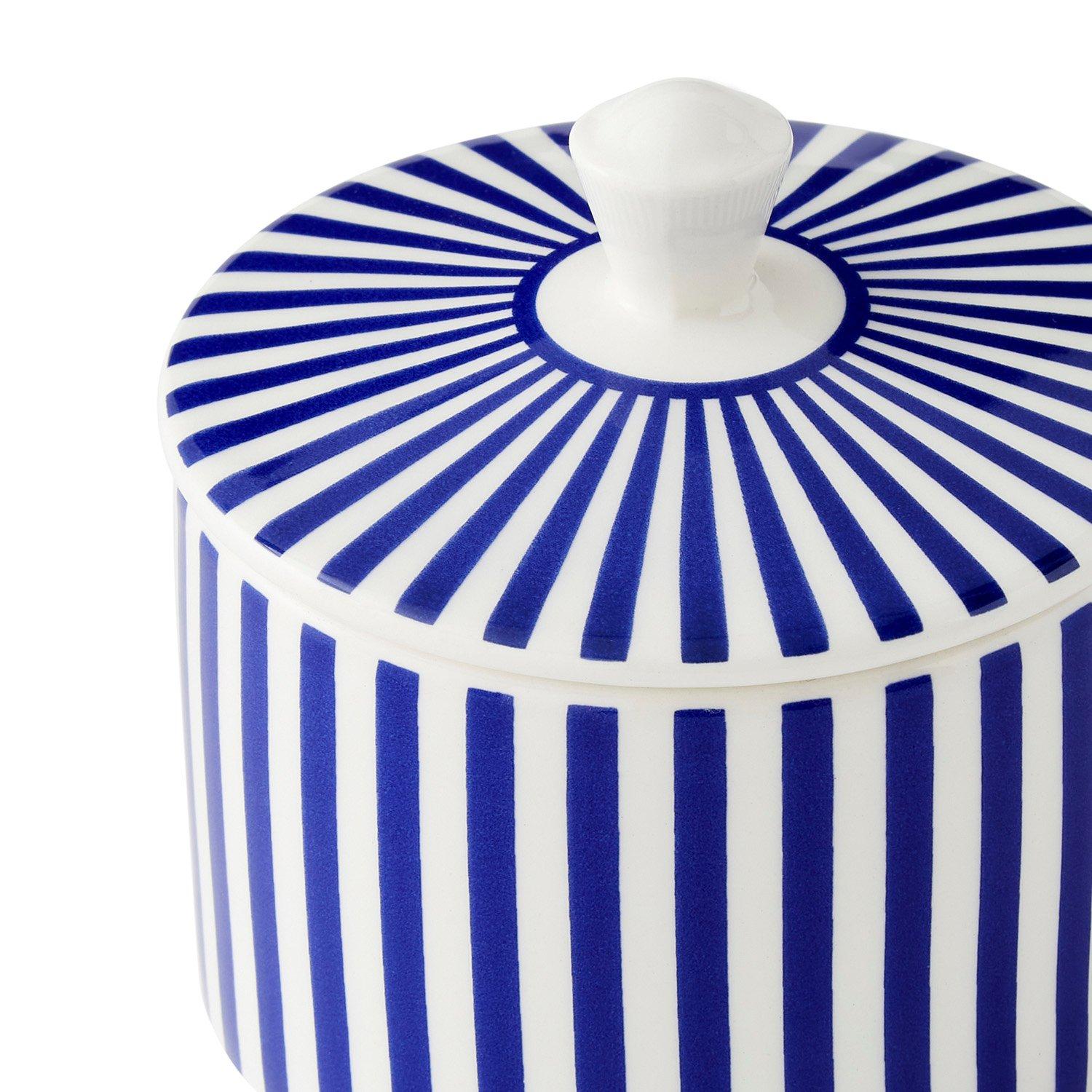 Blue White - Spode - Spode Steccato Covered Sugar Bowl - 4