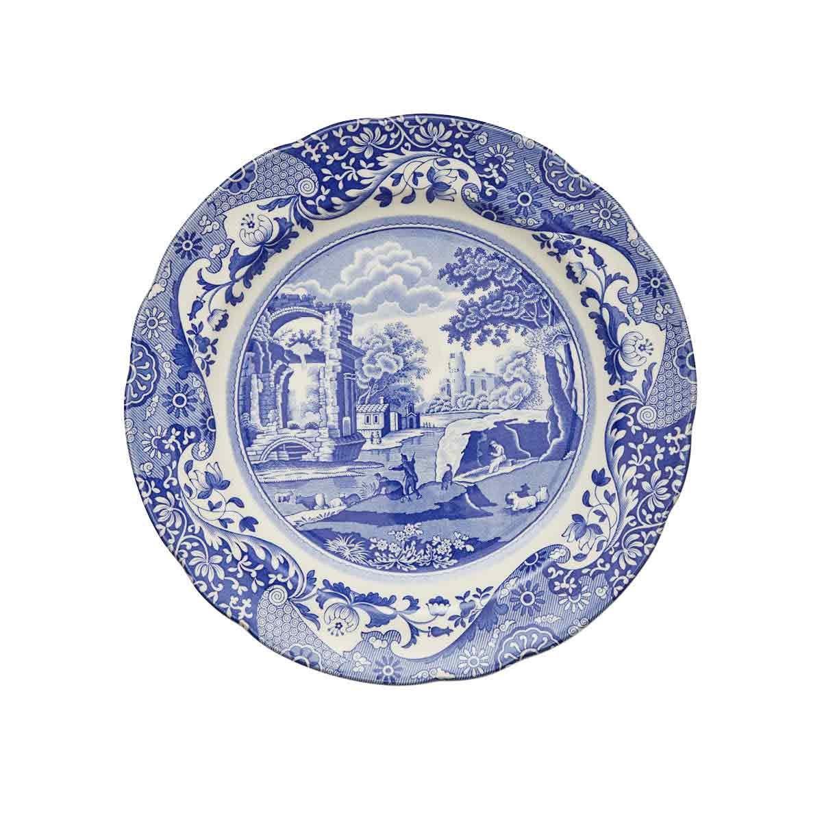 Blue - Spode - Spode Blue Italian Set of 4 Dinner Plates - 2