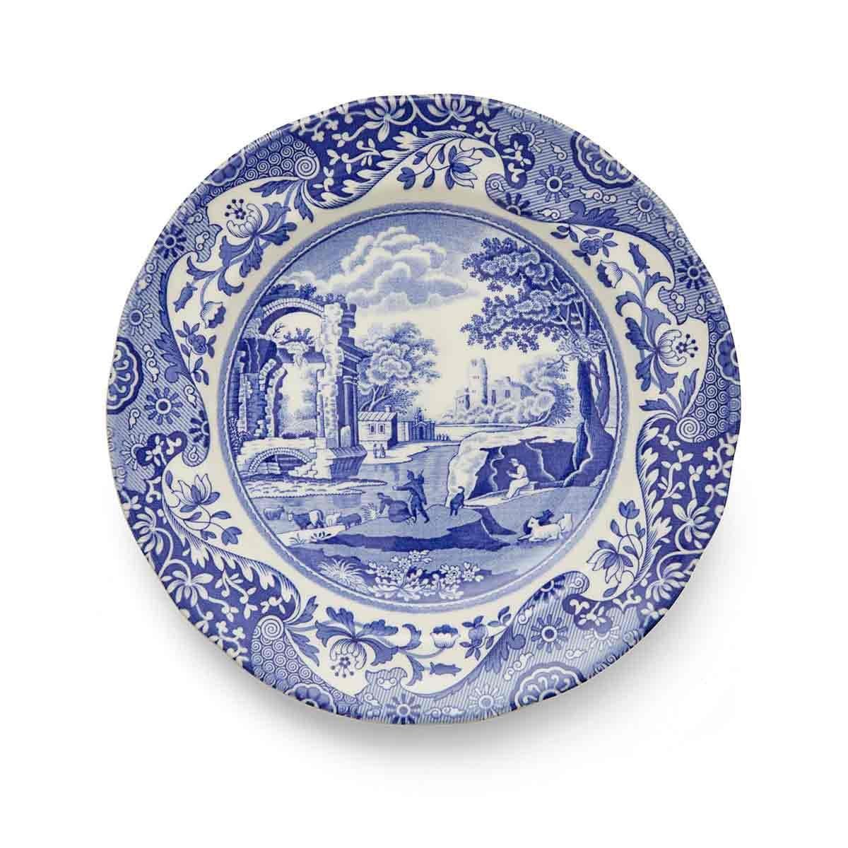 Blue - Spode - Blue Italian Set of 4 Side Plates - 3