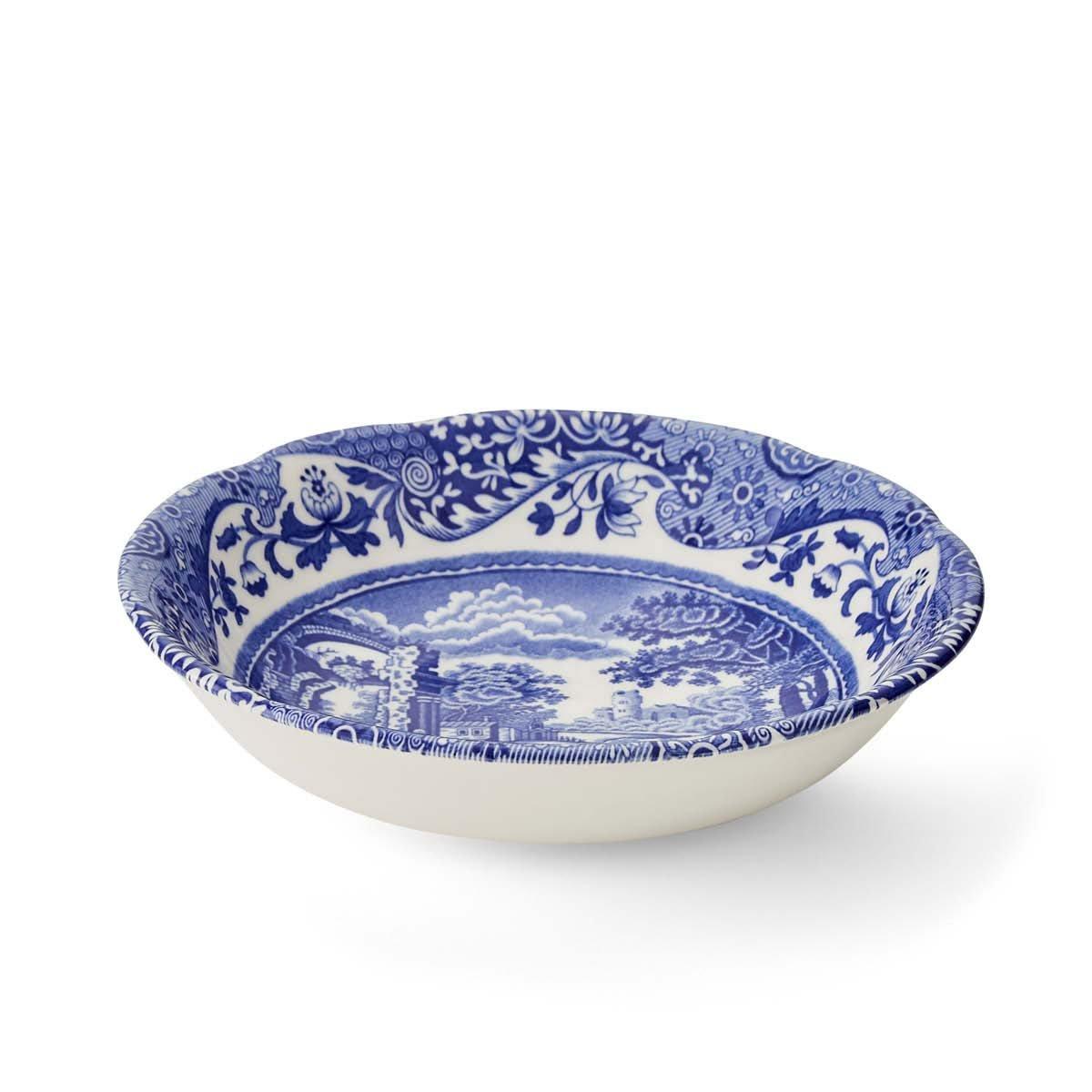 Blue - Spode - Spode Blue Italian Set of 4 15cm Cereal Bowls - 2