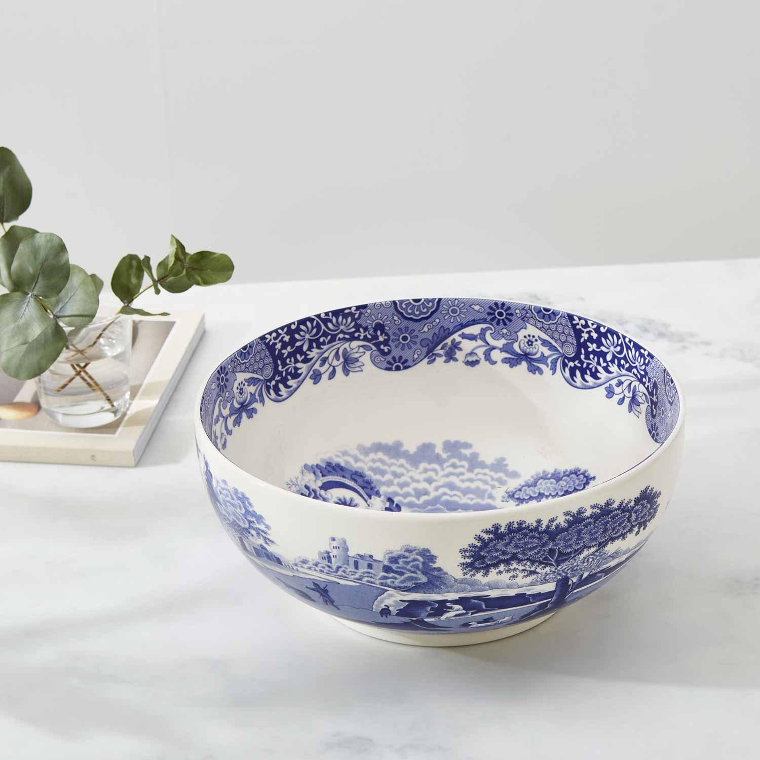 Spode  Italian Round Bowl Blue