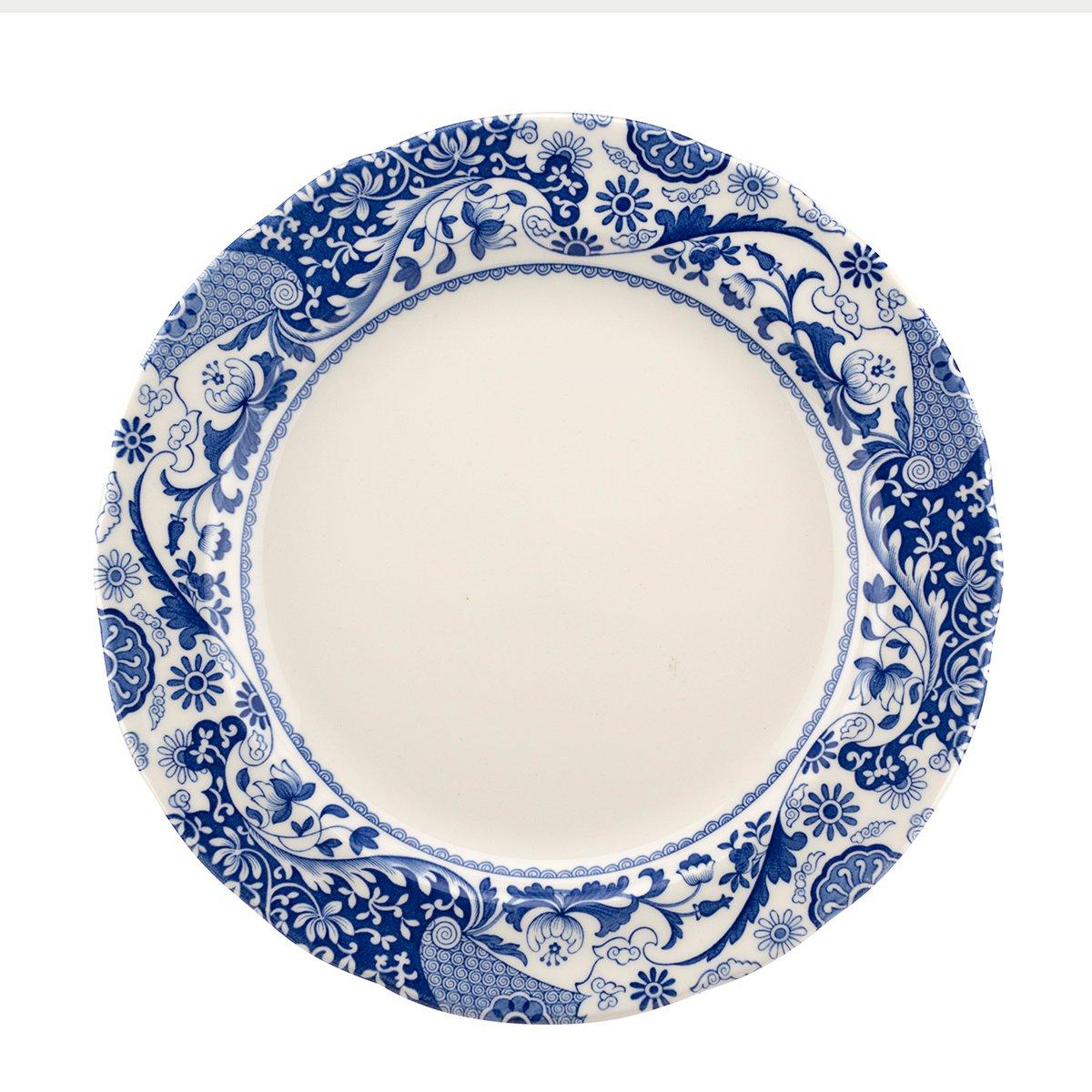 Blue - Spode - Spode Brocato Set of 4 Dinner Plates - 4