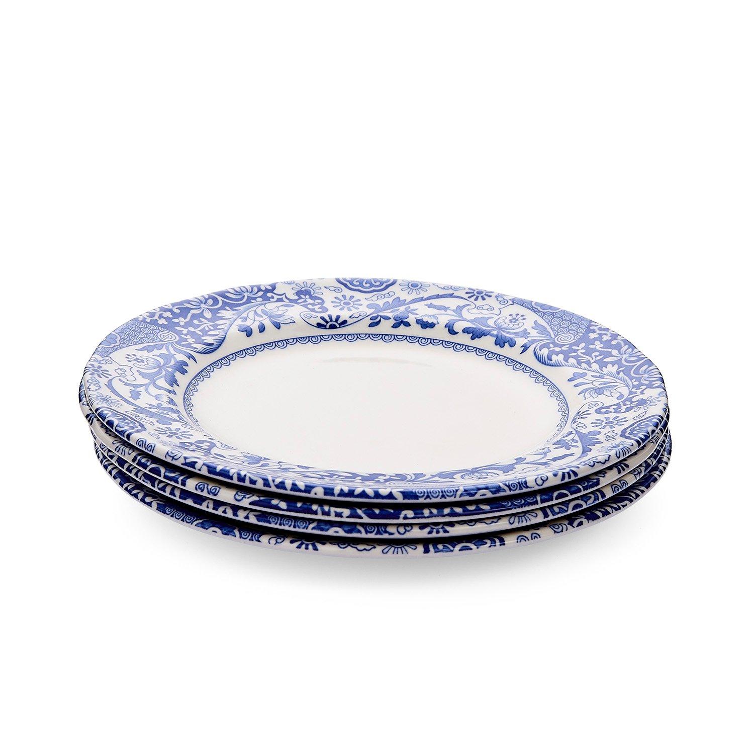 Blue - Spode - Brocato Set of 4 Side Plates - 1