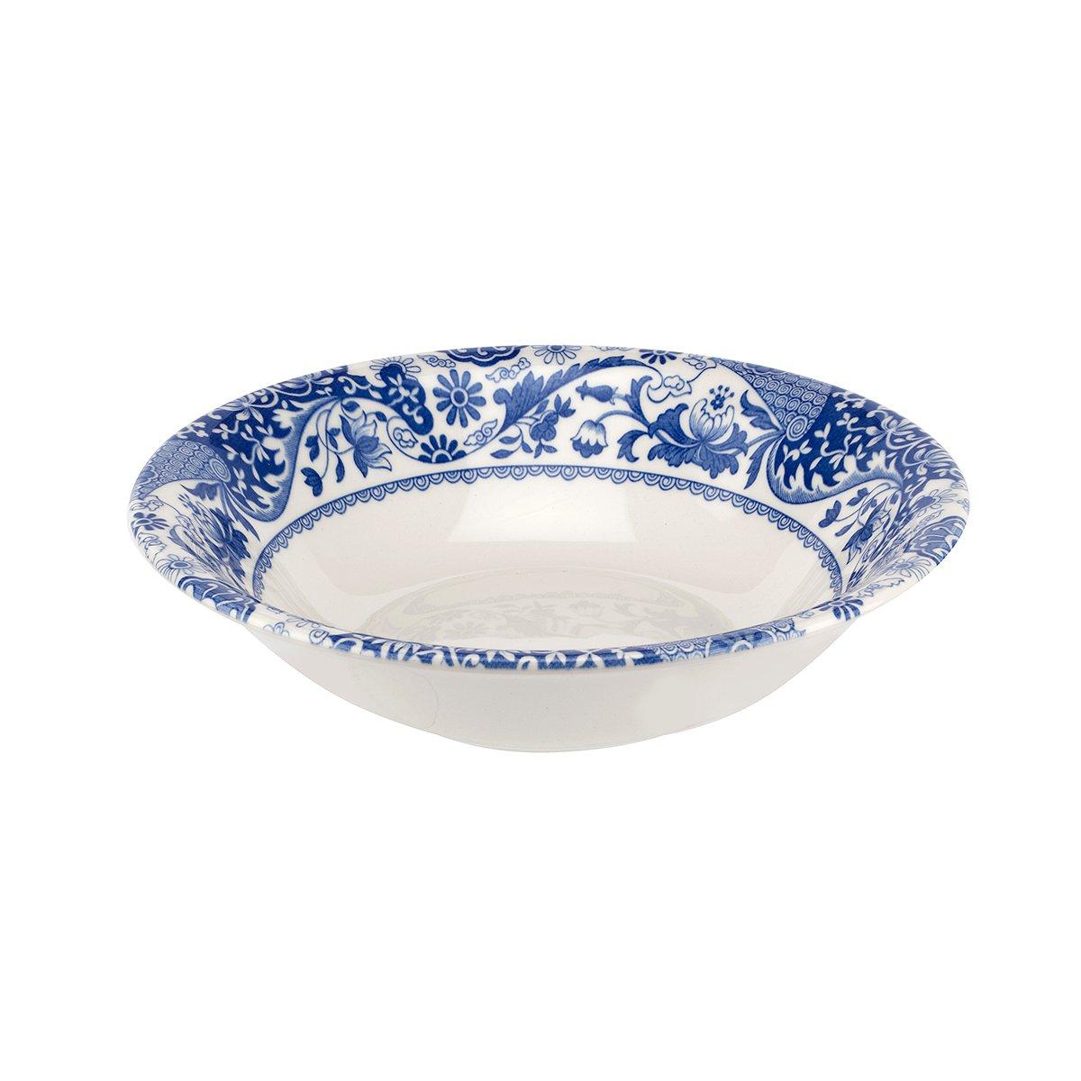 Blue - Spode - Spode Brocato Set of 4 Cereal Bowls - 2