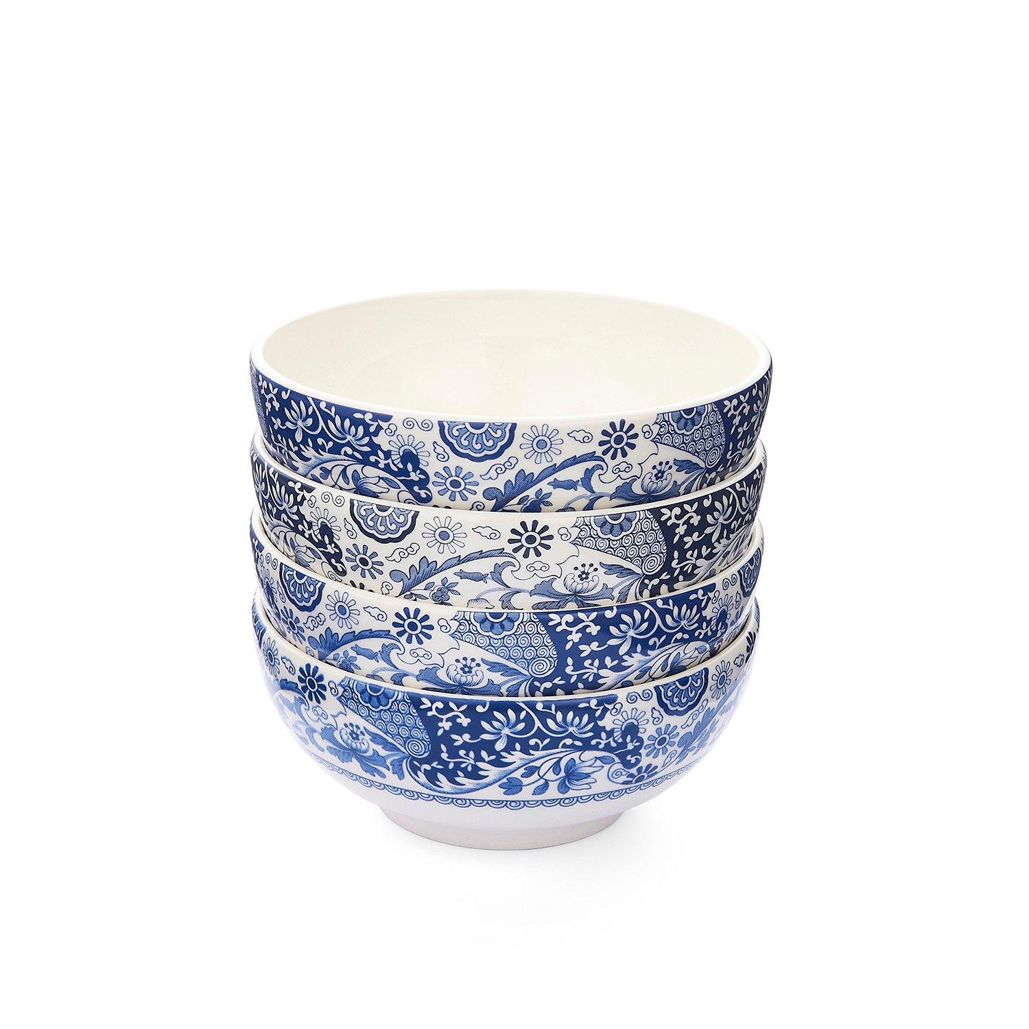 Blue - Spode - Brocato Set of 4 Bowls 14cm - 1