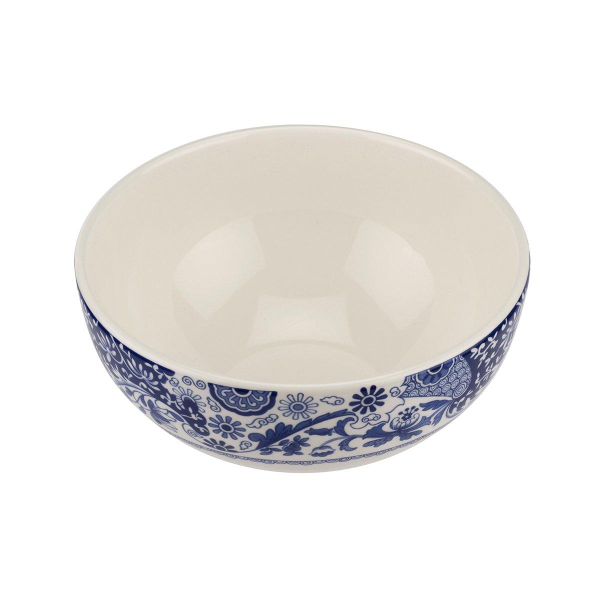 Blue - Spode - Spode Brocato Set of 4 Rimless Bowls - 3