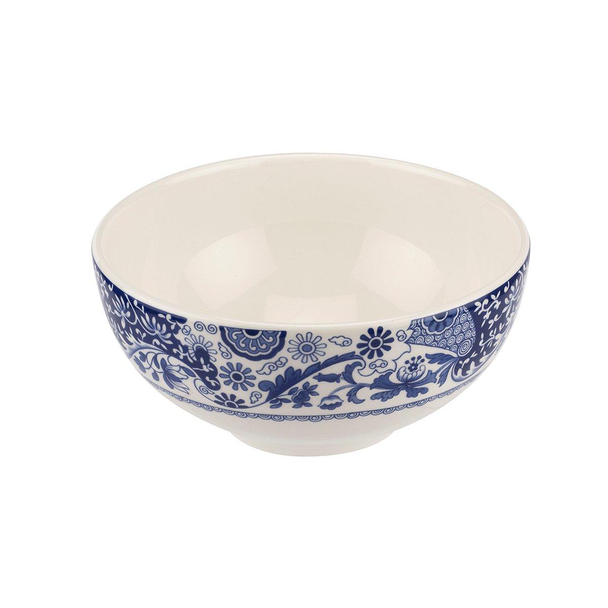 Blue - Spode - Spode Brocato Set of 4 Rimless Bowls - 4