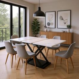Urban Meuble Modern Wood Dining Table Stylish Design