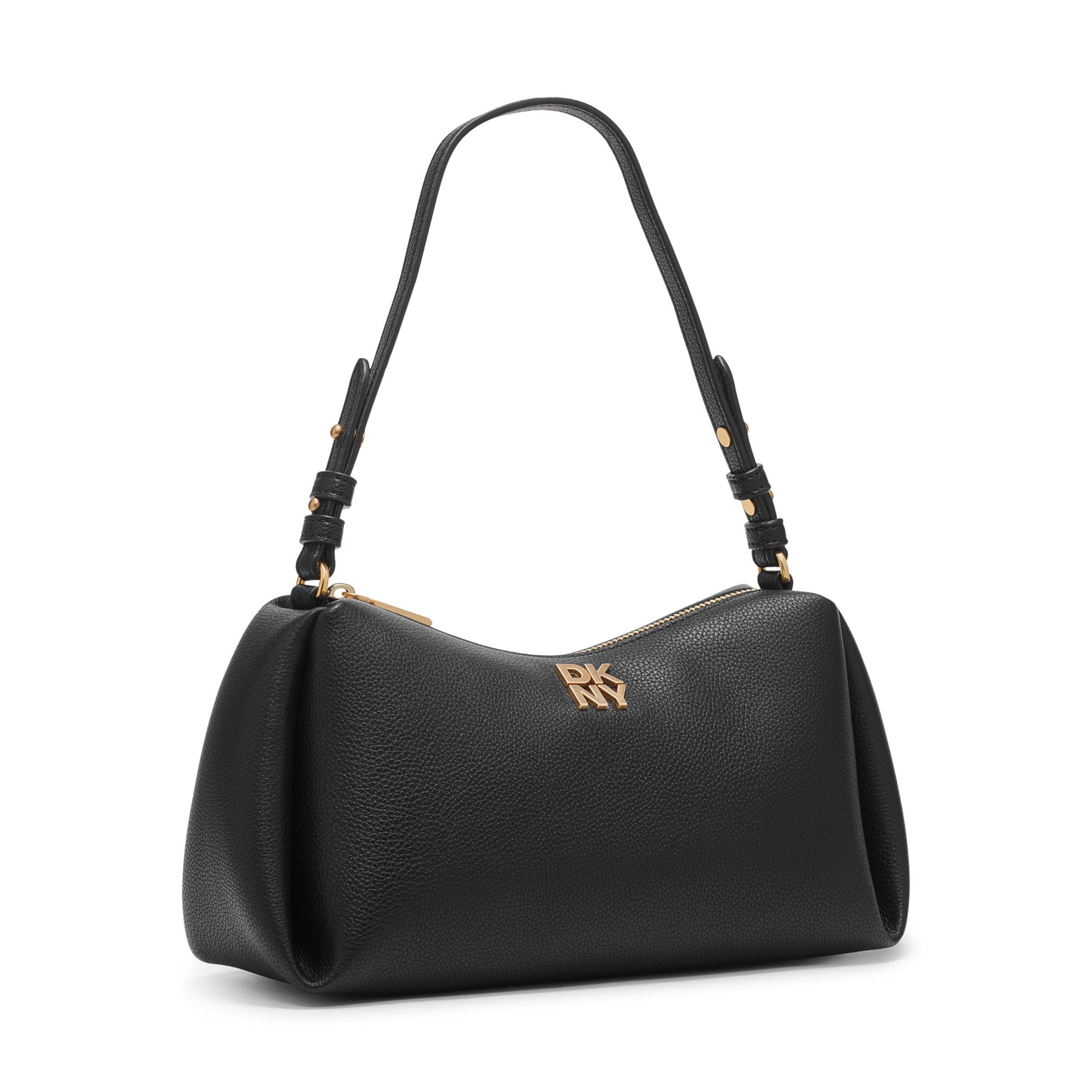 Black/Gold BGD - DKNY - Women's Straw Bag - 2