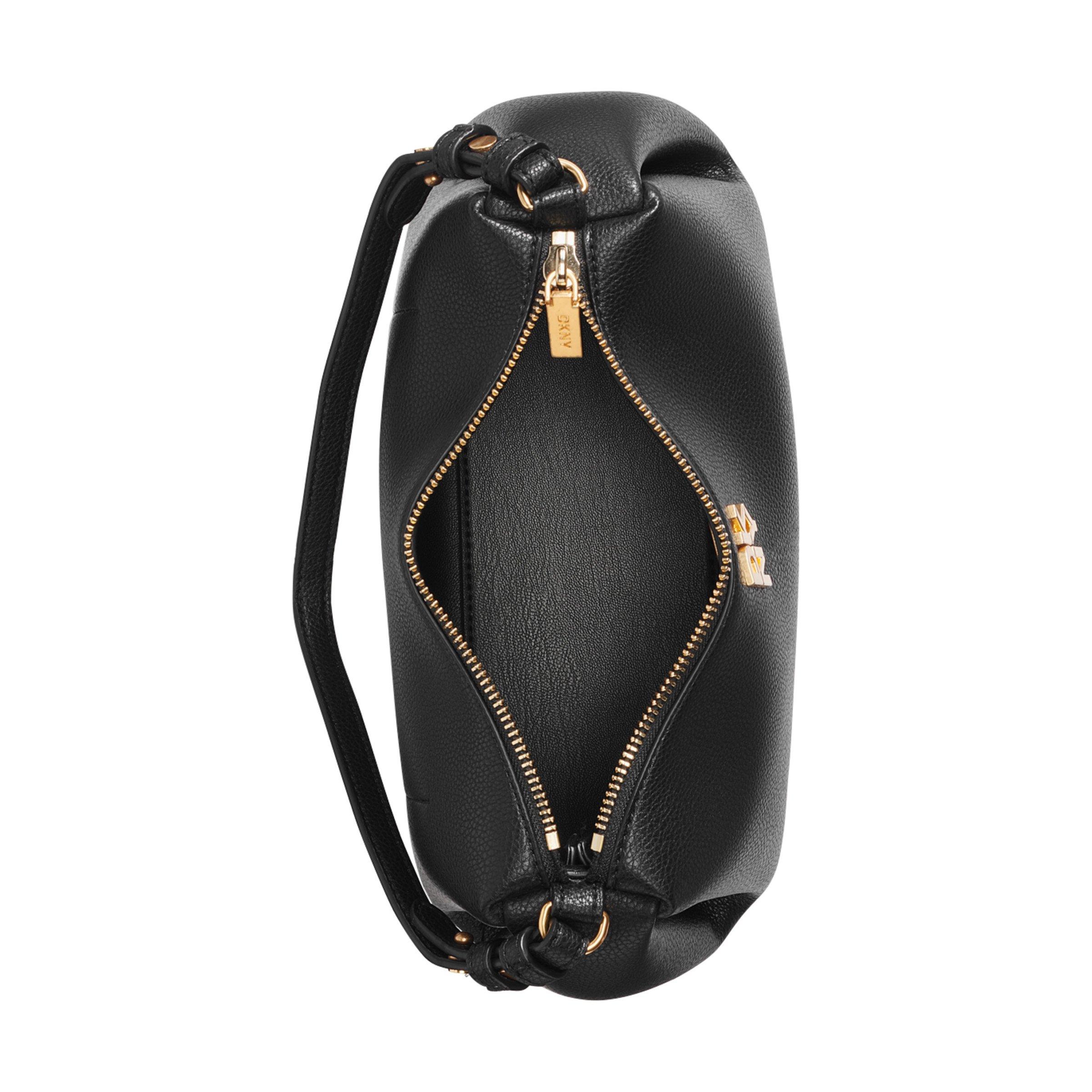 Black/Gold BGD - DKNY - Women's Straw Bag - 4