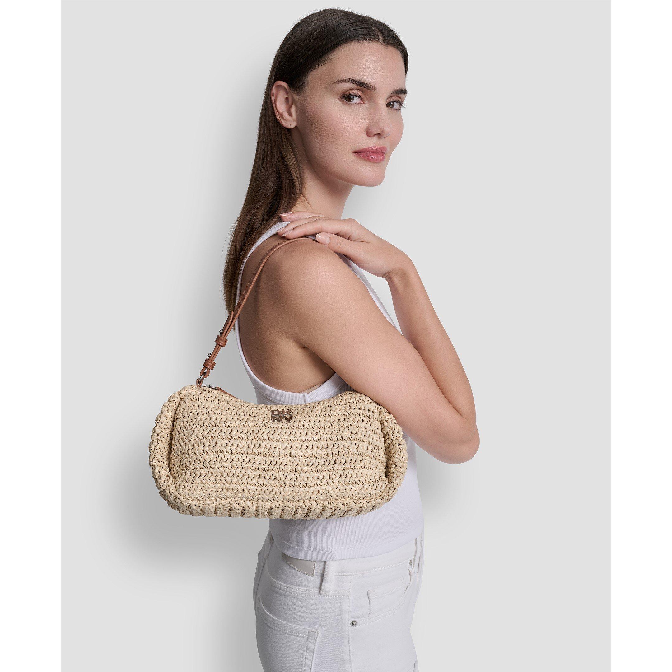 Black/Natural - DKNY - DKNY Remy SHD Bag Ld61 - 3