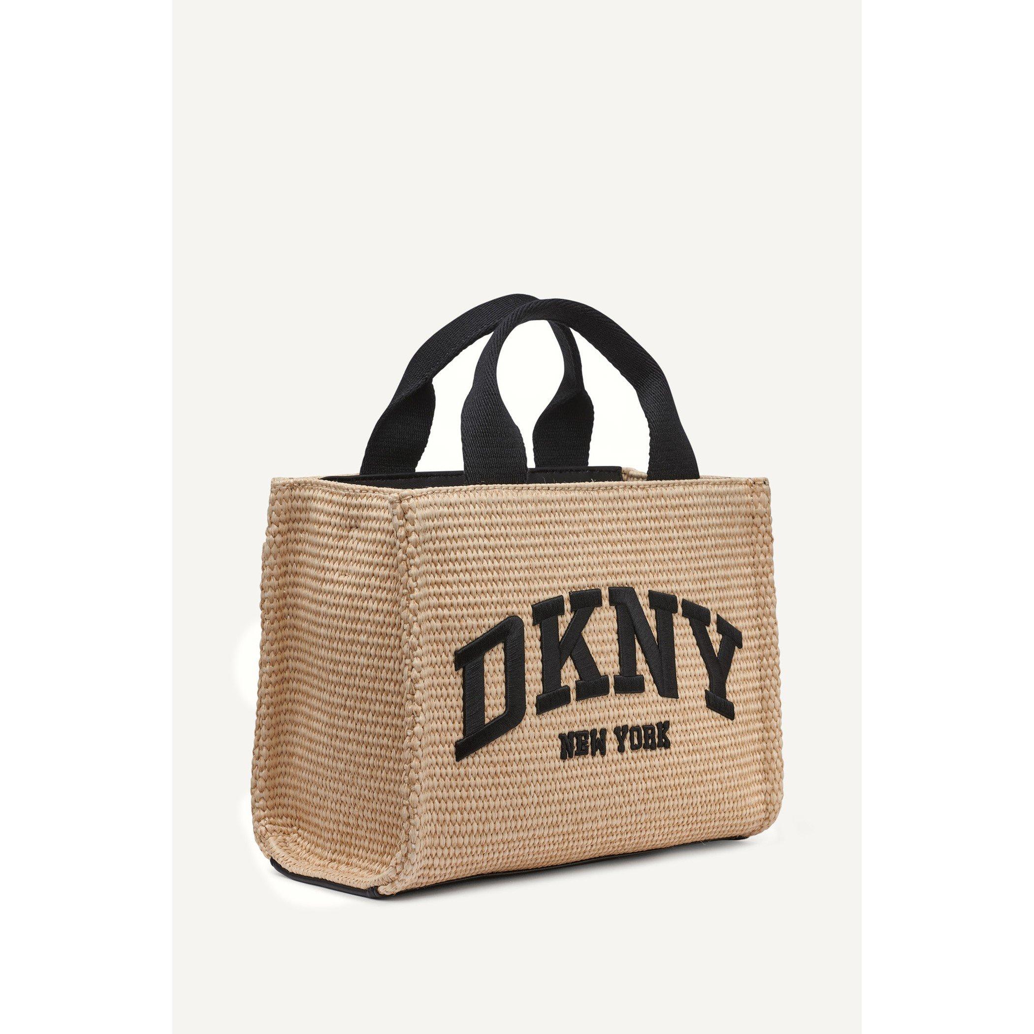 Natural/Black - DKNY - DKNY Hadlee SM Tote Ld61 - 2