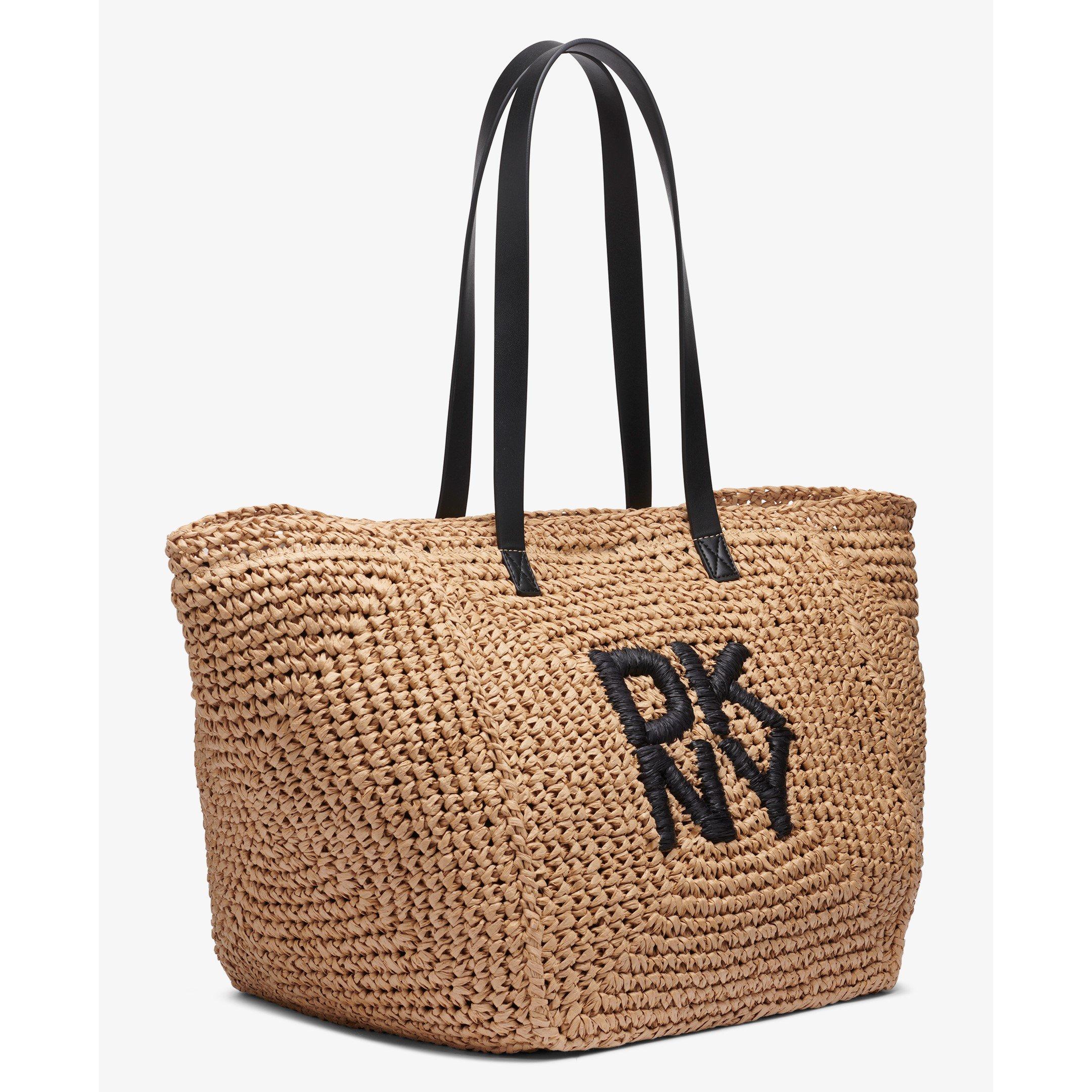 Natural/Black - DKNY - DKNY Paolma Tote Ld61 - 2