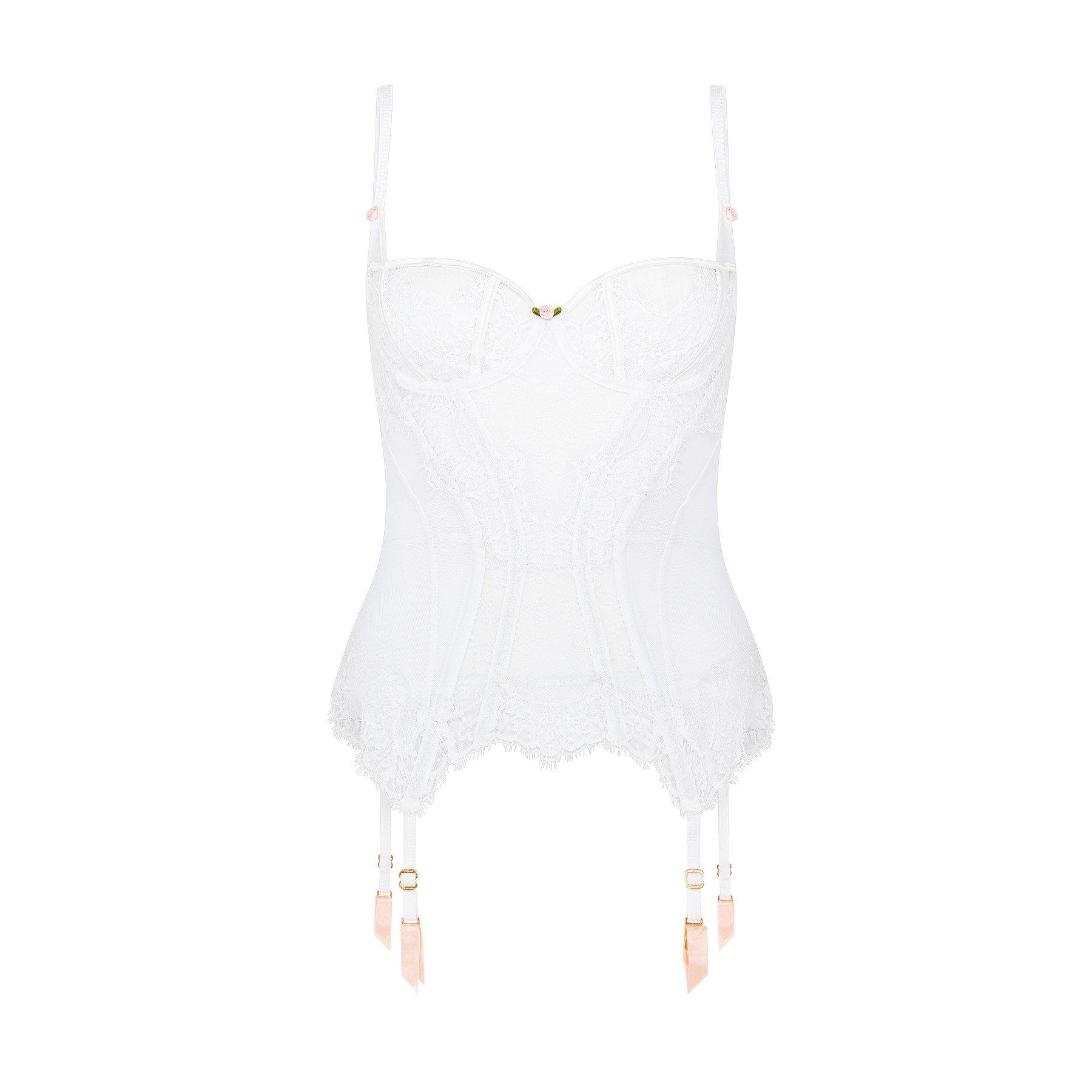 White - Agent Provocateur - CLARISSA Basque - 4