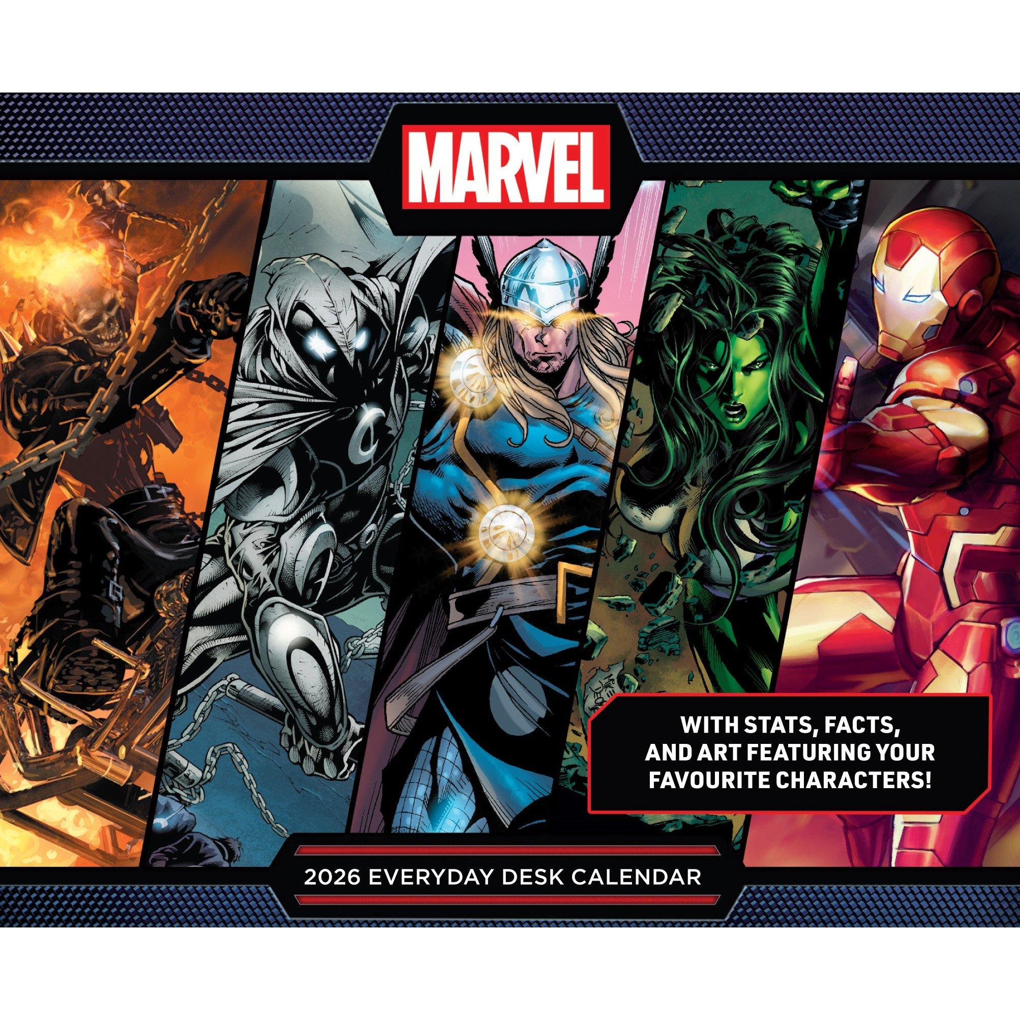 Multi - Marvel - MARVEL 2026 DESK BLOCK CALENDAR - 1