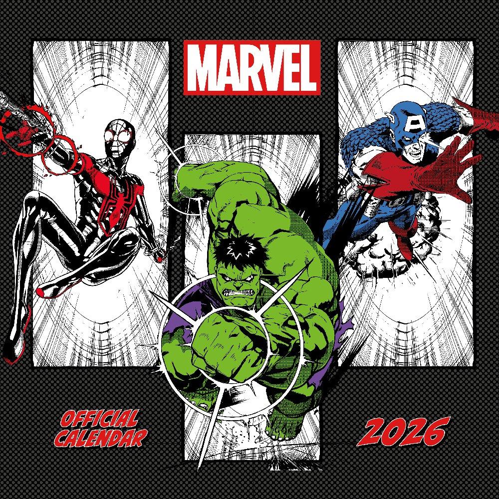 Multi - Marvel - MARVEL COMICS 2026 SQUARE CALENDAR - 1