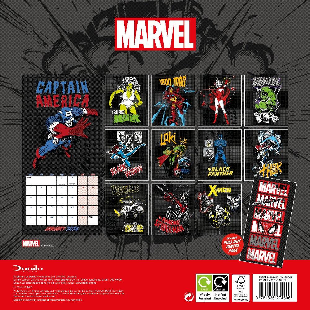 Multi - Marvel - MARVEL COMICS 2026 SQUARE CALENDAR - 4