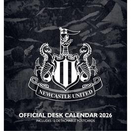 Grange NEWCASTLE UNITED FC 2026 DESK EASEL CALENDAR