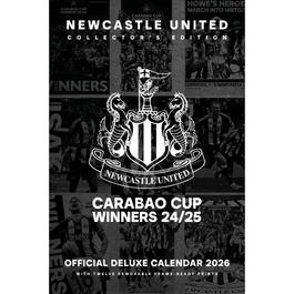 Newcastle United FC NEWCASTLE UNITED FC 2026 A3 DELUXE CALENDAR