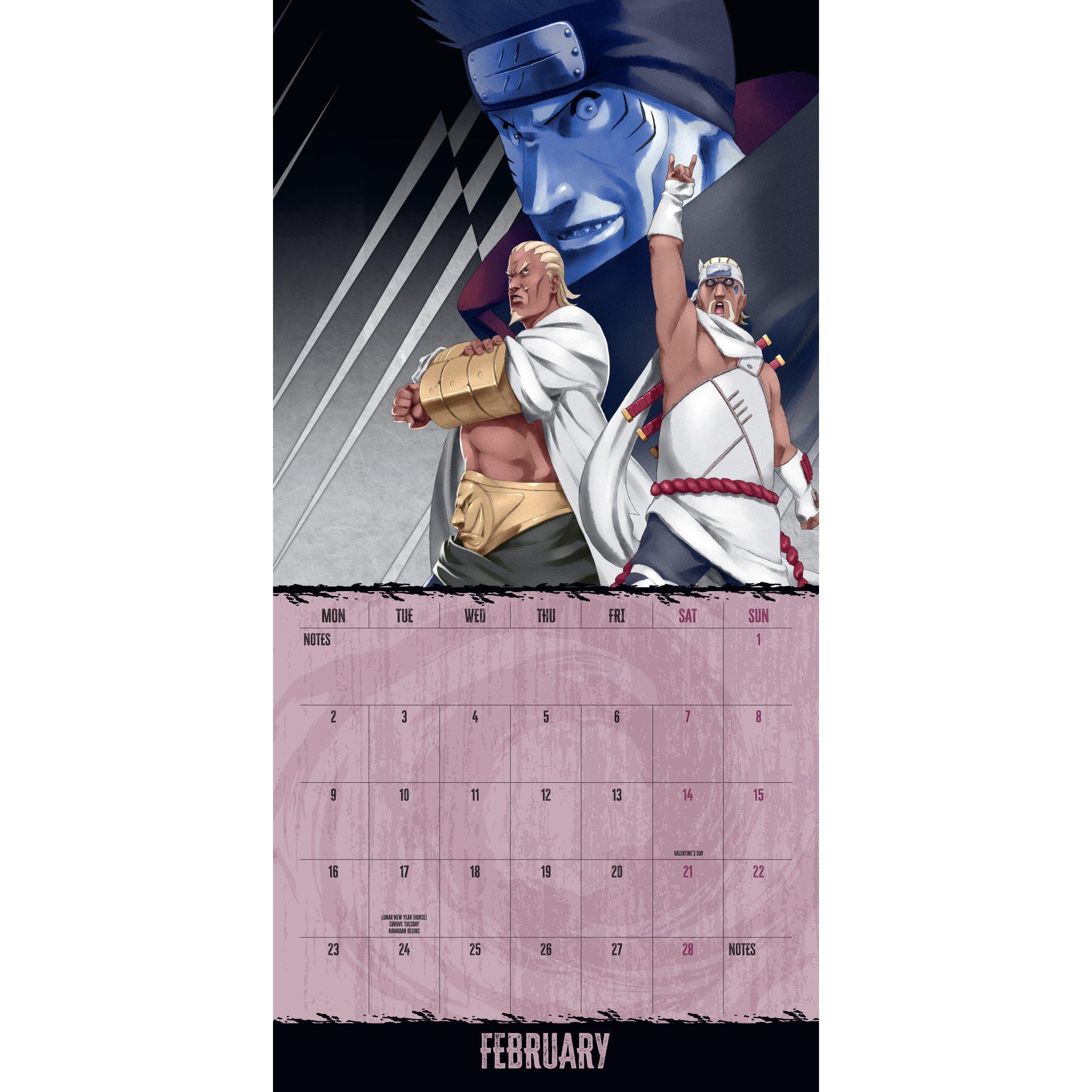 Multi - Naruto Shippuden - NARUTO SHIPPUDEN 2026 SQUARE CALENDAR - 3