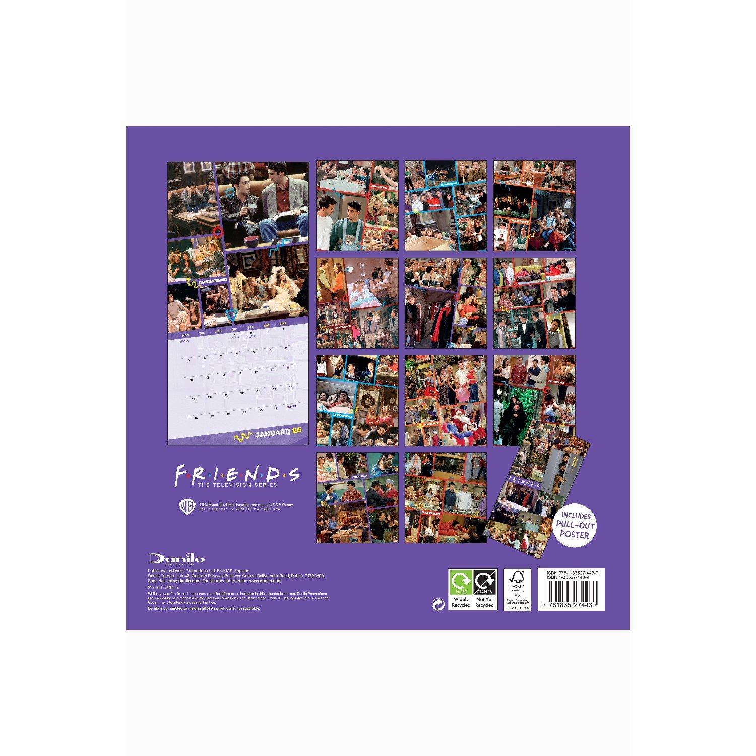 Multi - Friends - FRIENDS 2026 SQUARE CALENDAR - 4